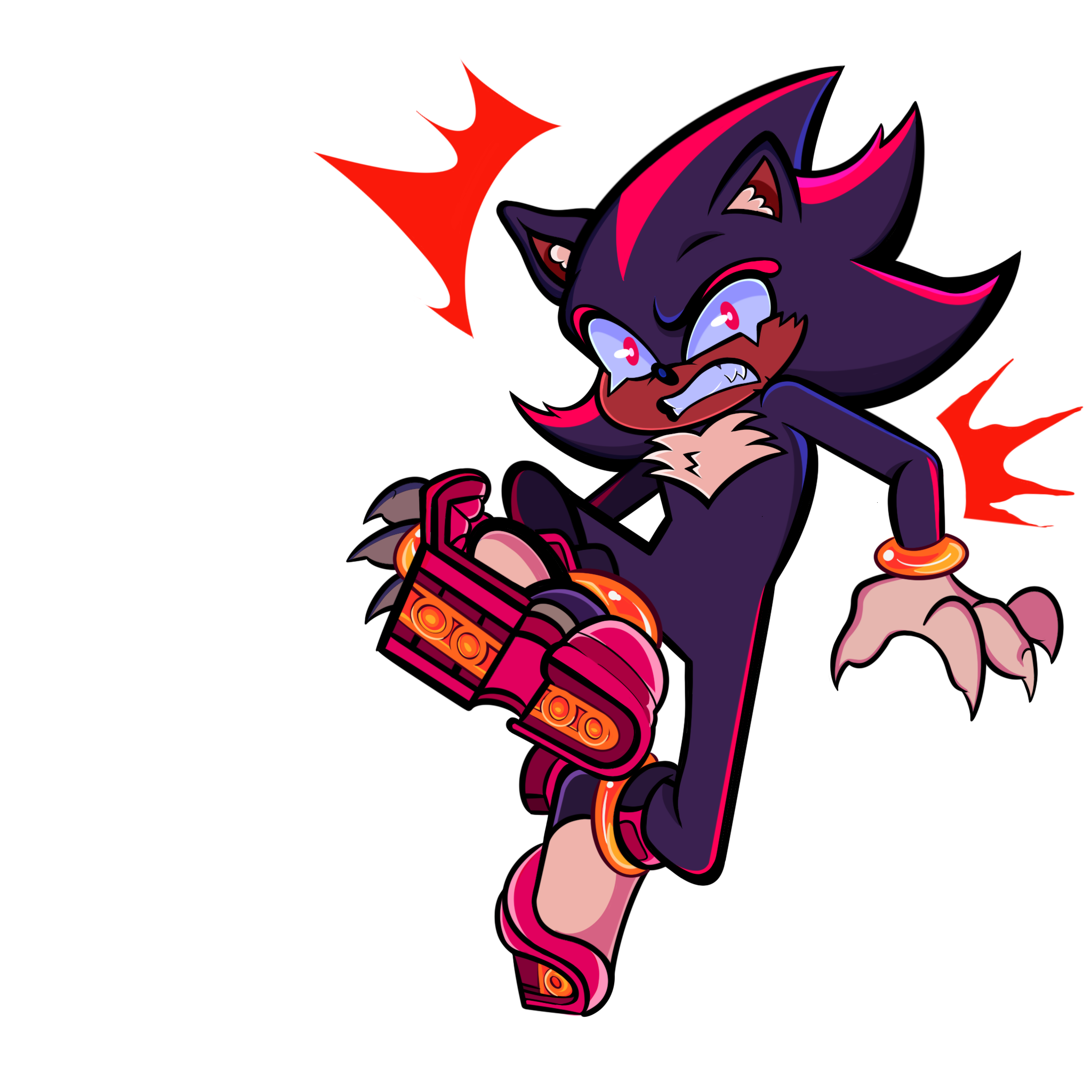 Shocked Sticker