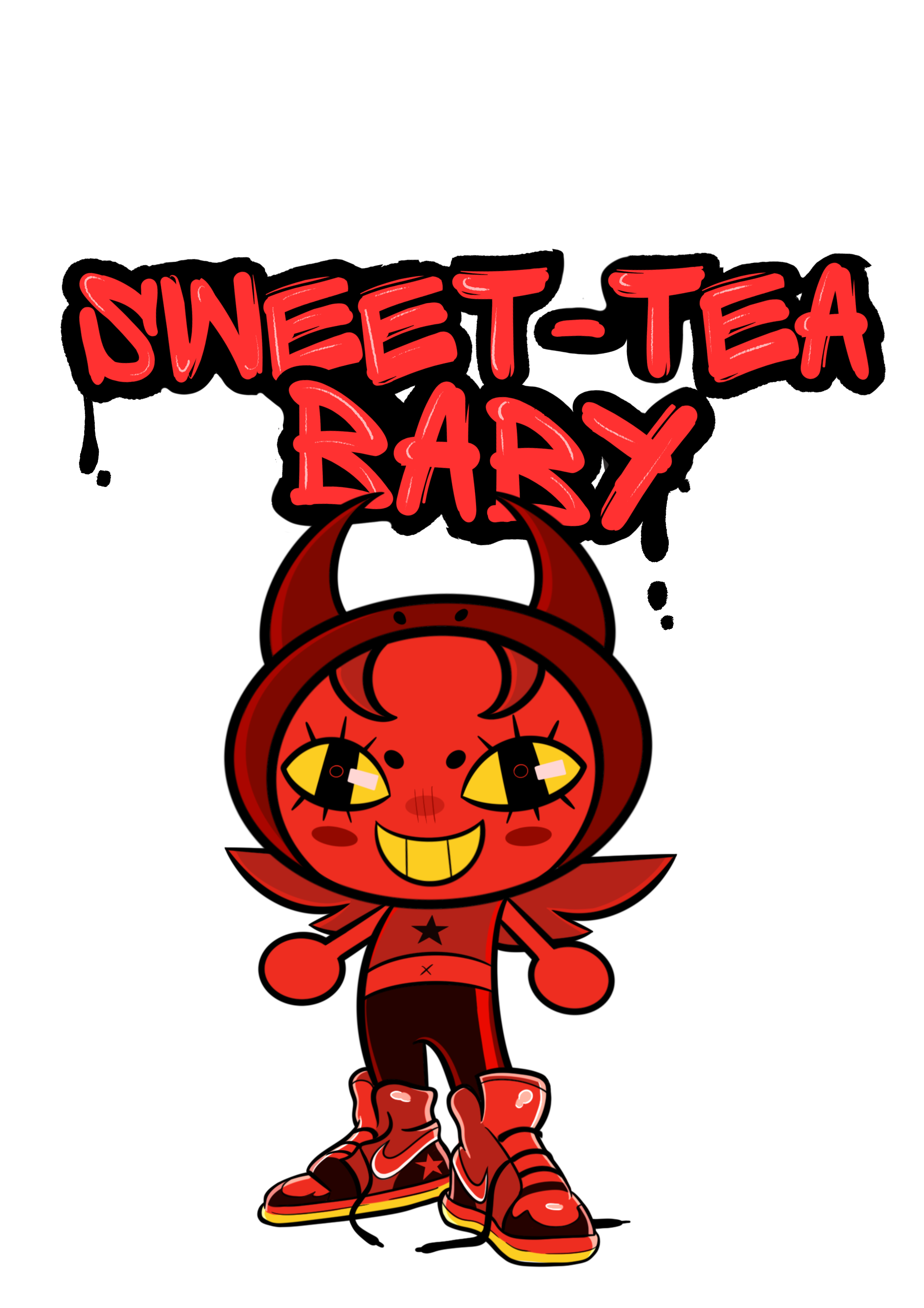 Sweet Tea Baby Sticker