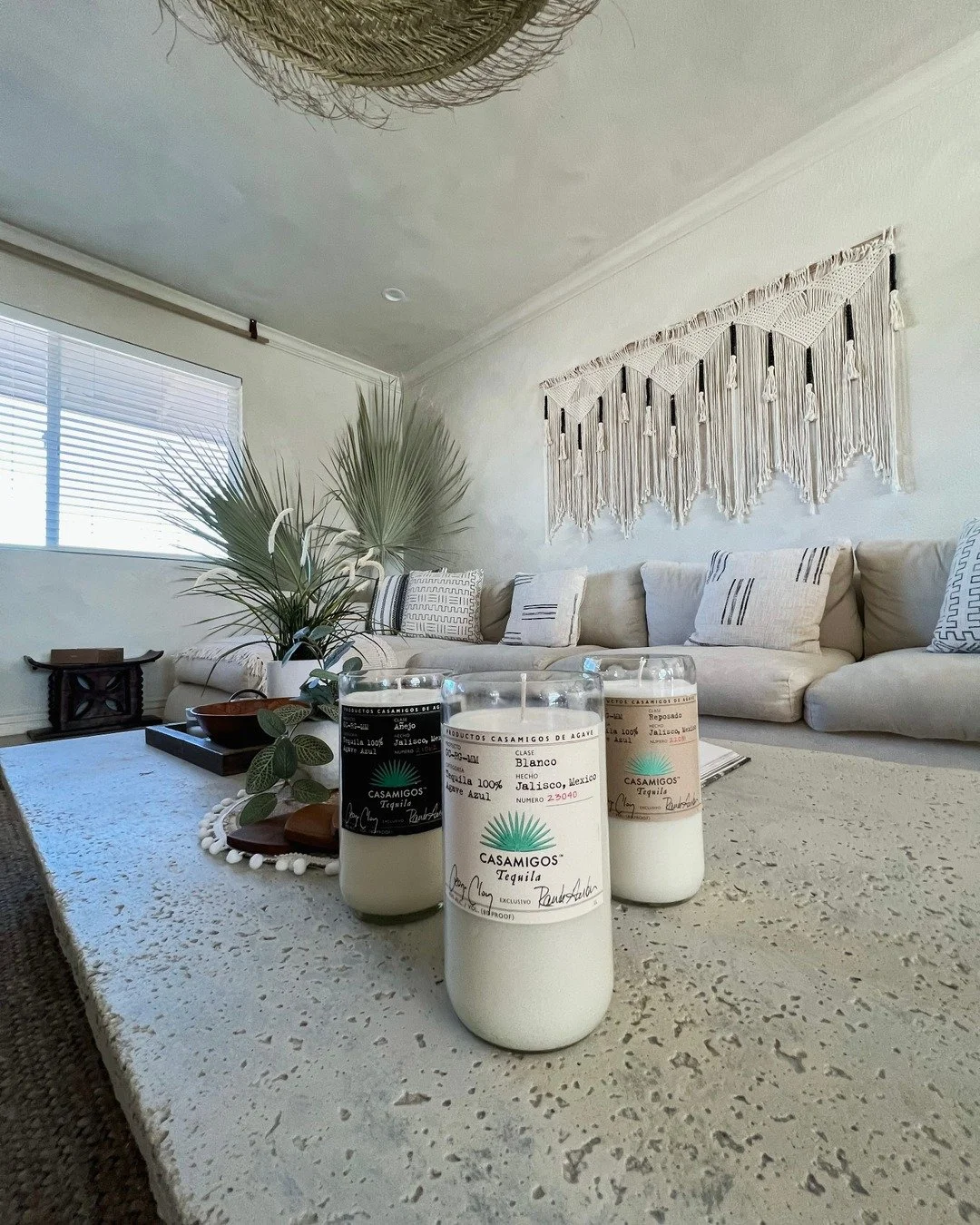 the casamigos trio 🌿 

get your hands on your favorite tequila, in candle form, by shopping the link in bio!