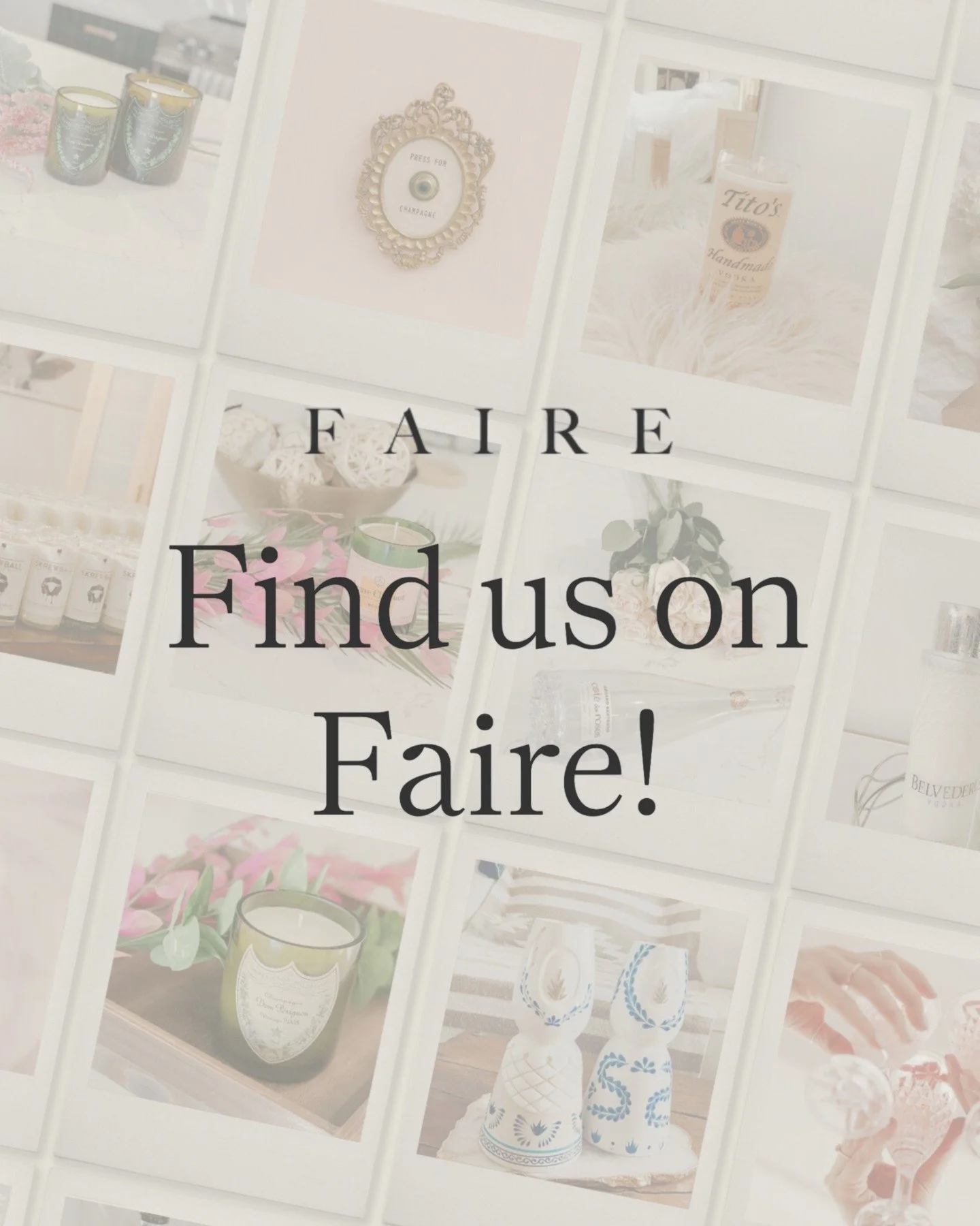 own a gift shop, boutique, salon, or spa? our upcycled bottle candles are available for wholesale on Faire 🕯️♻️

browse the collection and add a sustainable, design-forward product to your shelves!