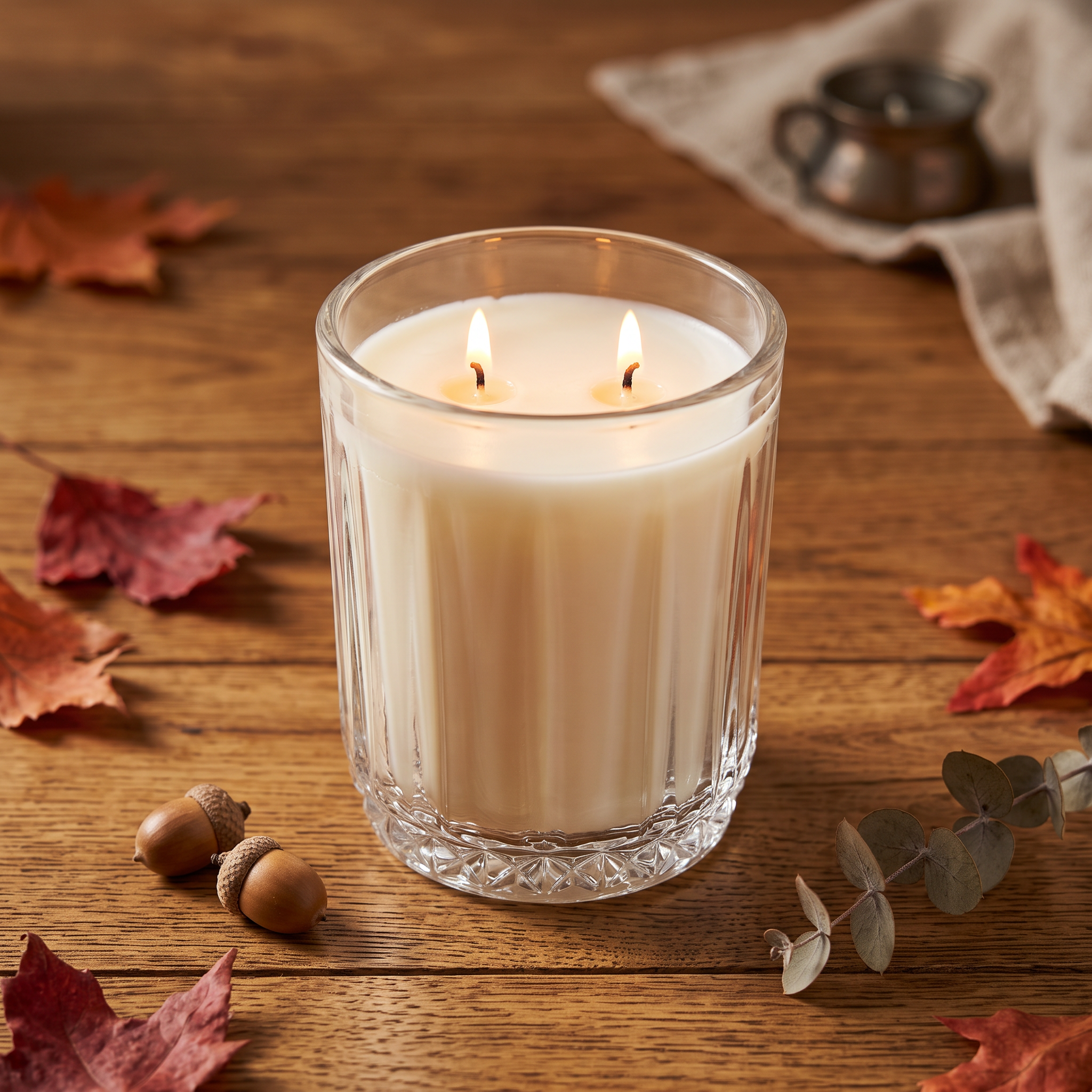 The Crystal Column Candle — 35oz