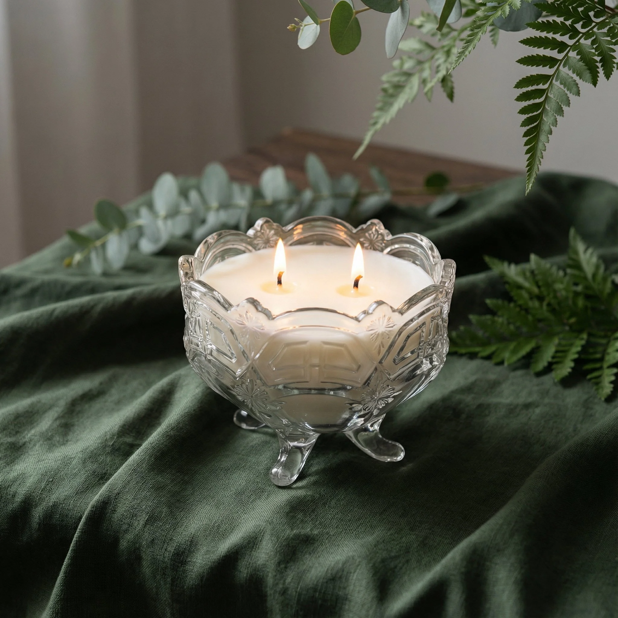 Vintage Regal Footed Candle - 42oz