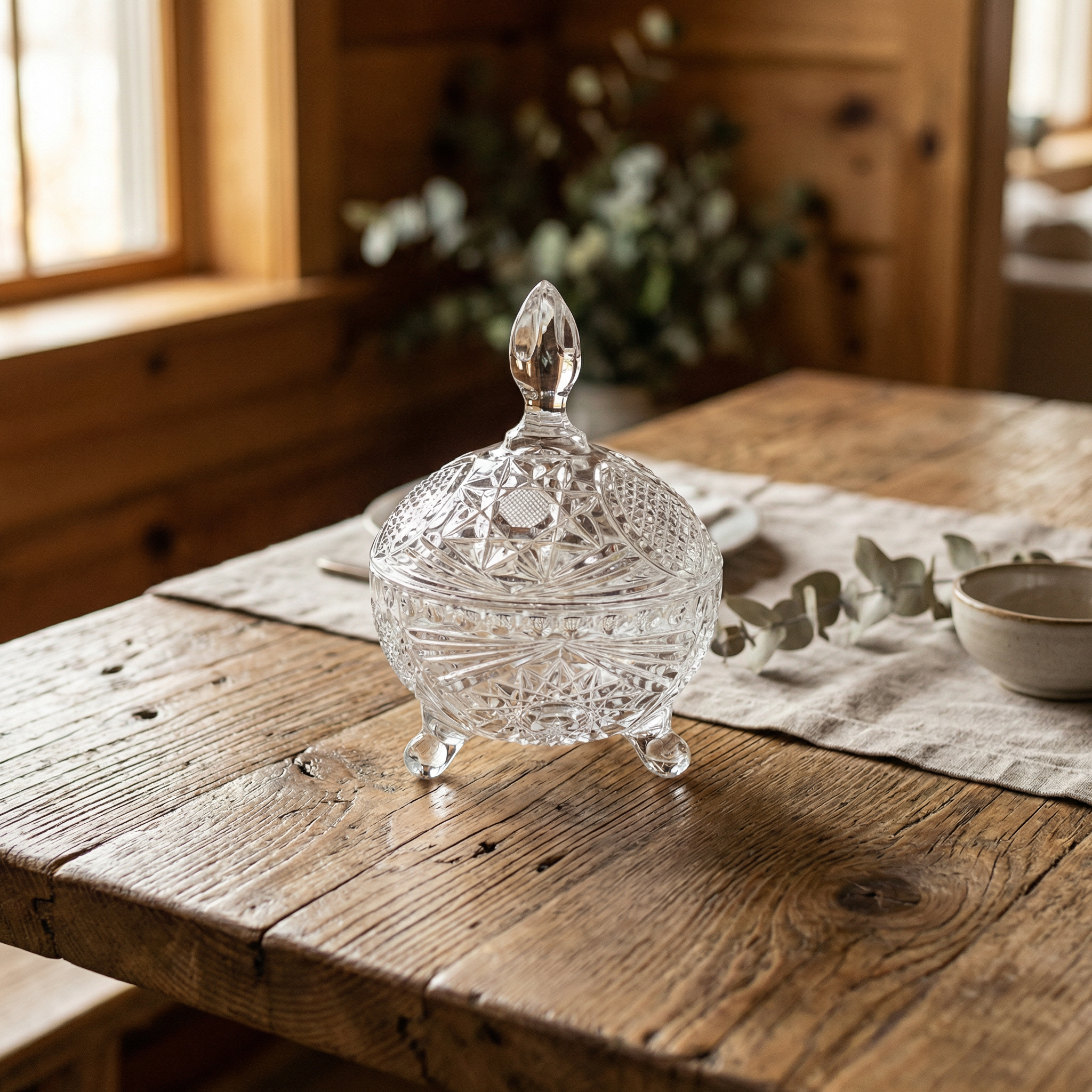 Vintage Jewel Jar Candle with Lid - 12oz