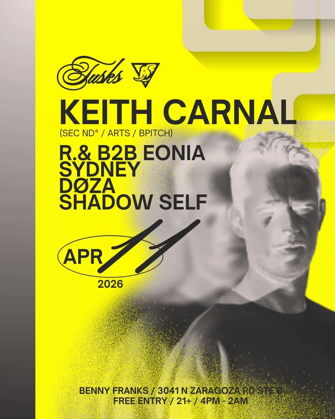 Keith Carnal (Sec ND° / ARTS / BPITCH)
