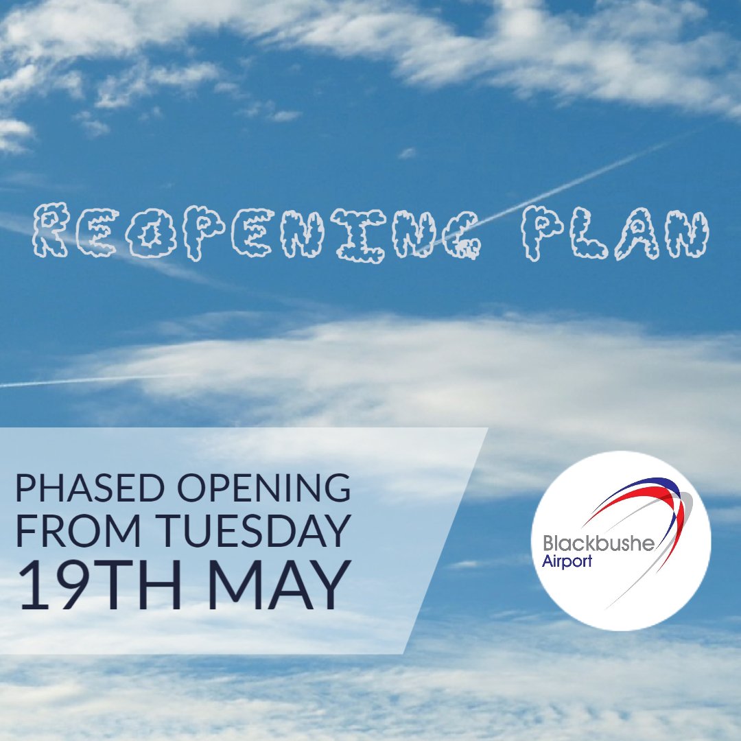 Reopening Plan - Phased Reopening from Tue 19 May