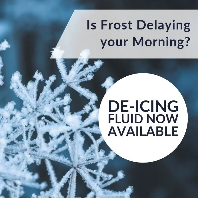 De-icing Fluid Now Available