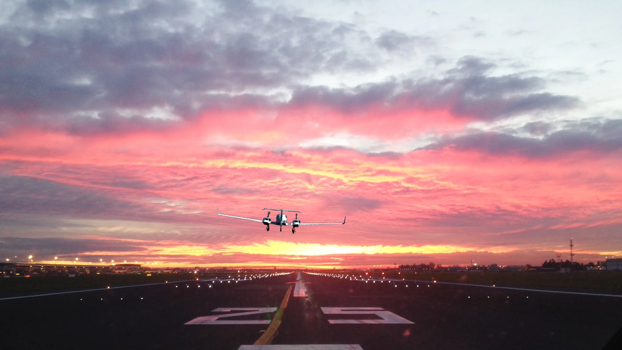 Winter Night Flying at Blackbushe 2021/22