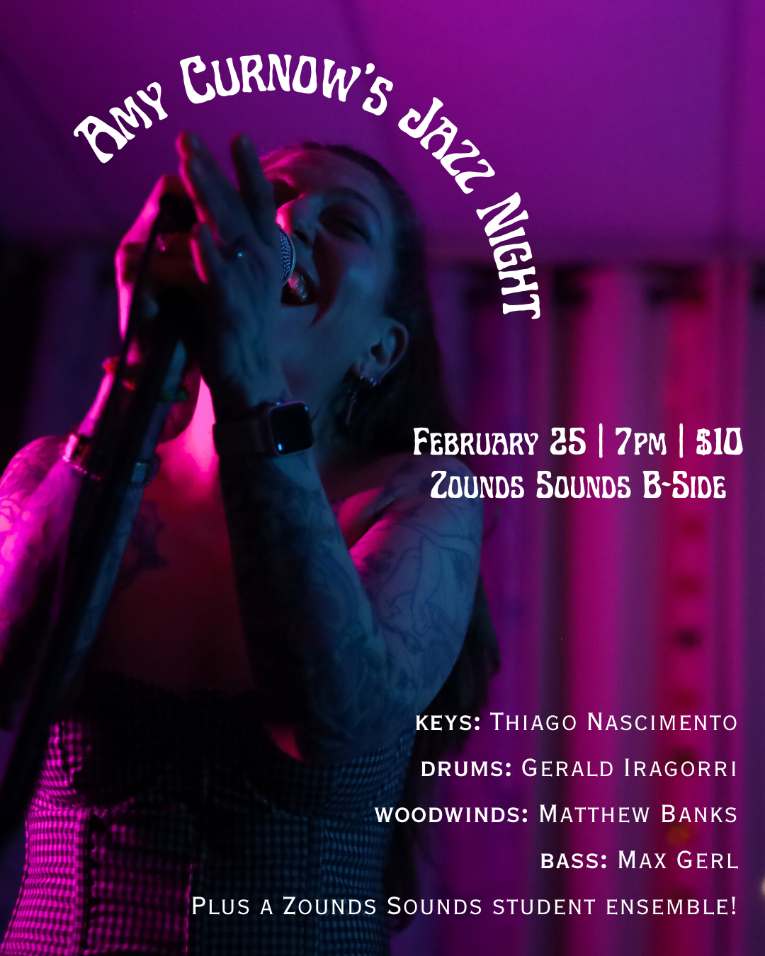 Amy Curnow's Jazz Night