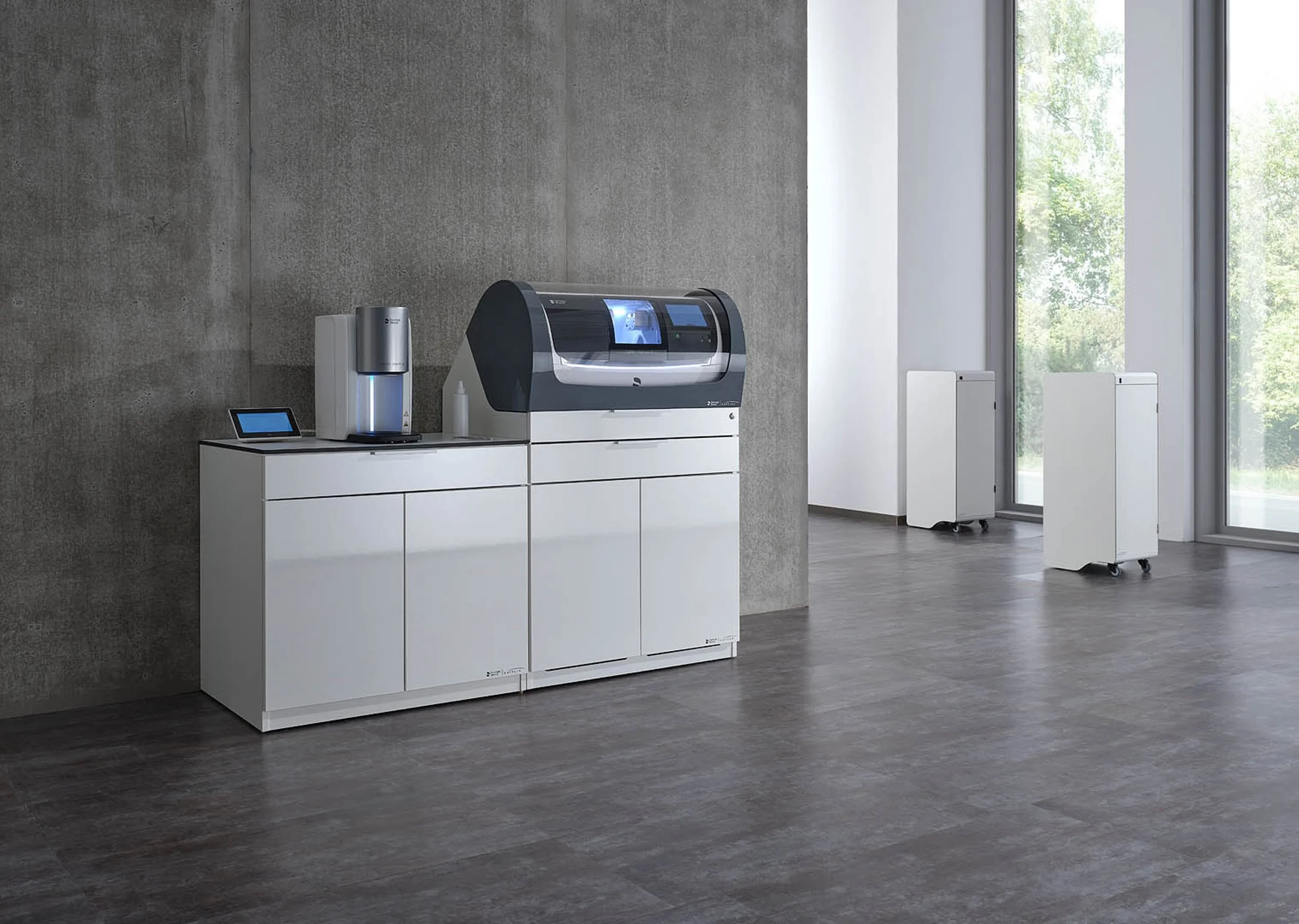 Dental lab cabinetry system - Cerec
