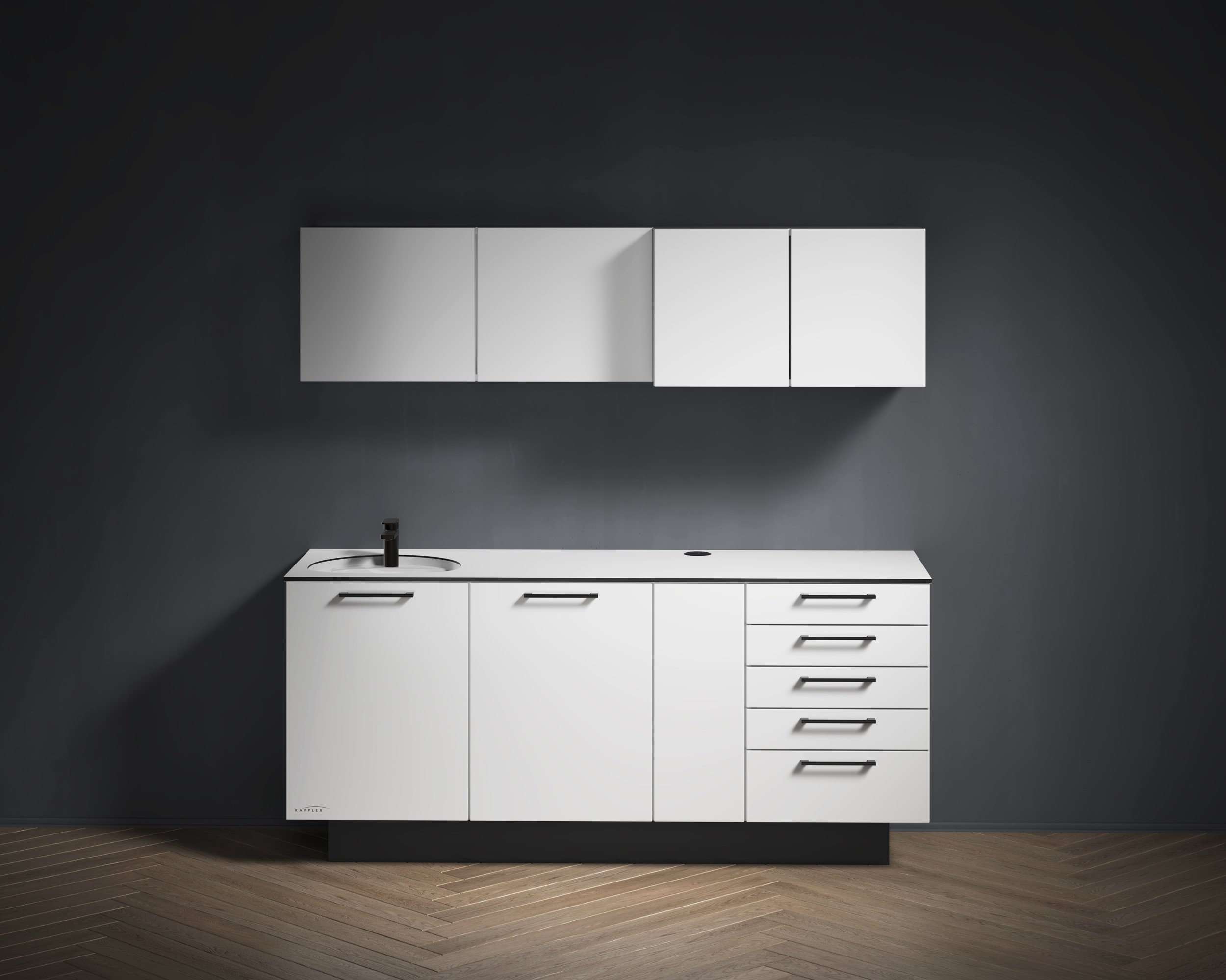 full Peru cabinets, white