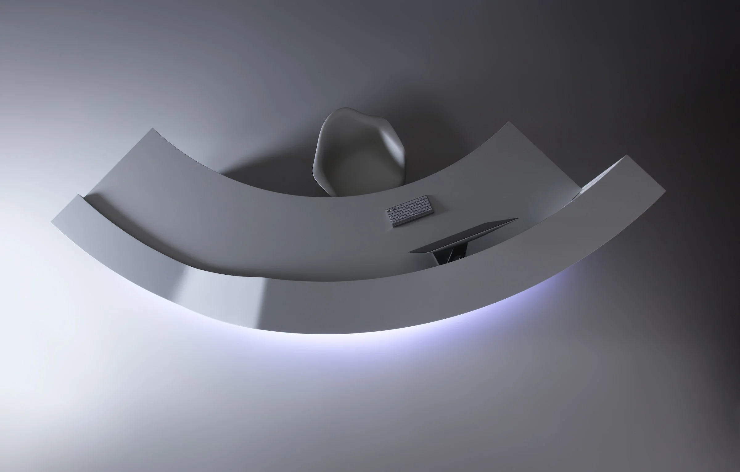 multi-level reception furniture - Kappler