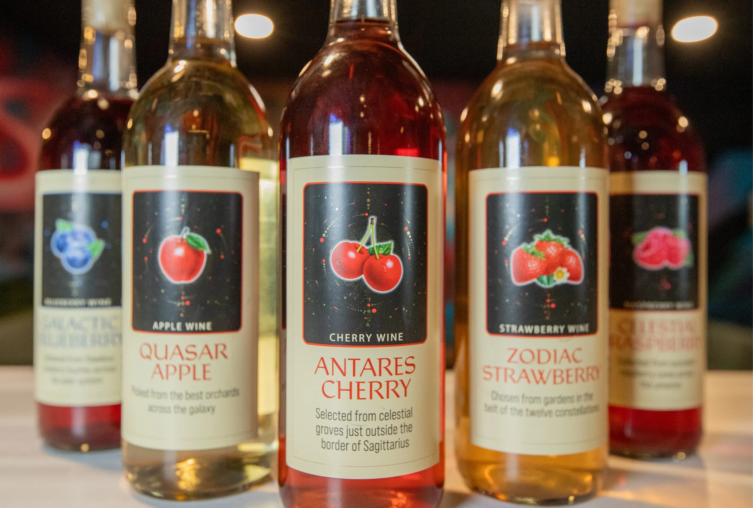 Wines from The Winery at Harvest Moon Golf Course