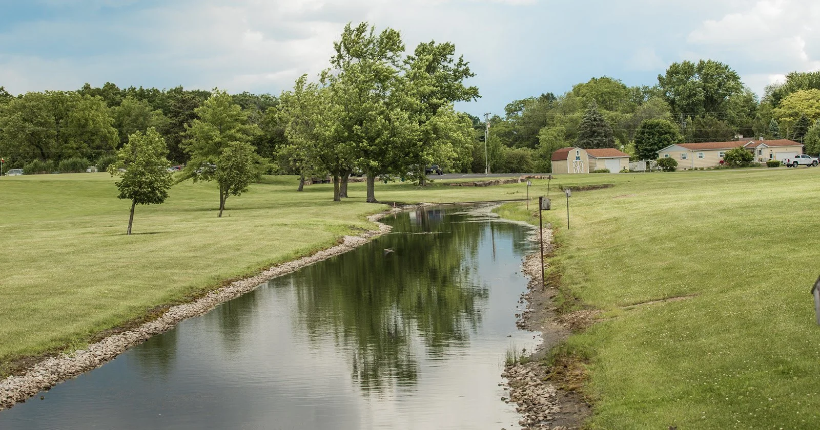 Auglaize River on the Auglaize golf Club