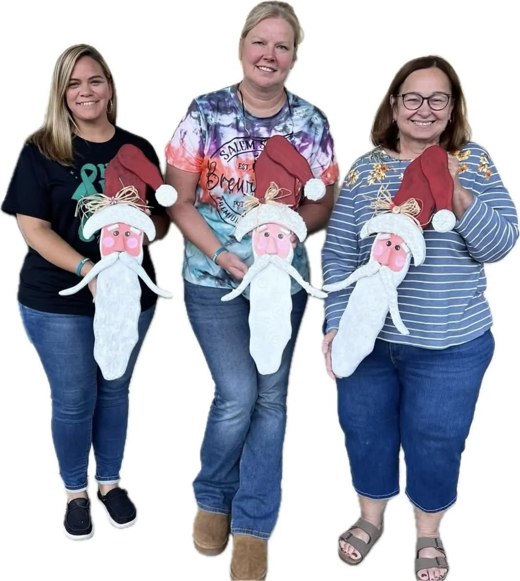 Build Your Own Santa Wood Door Hanger