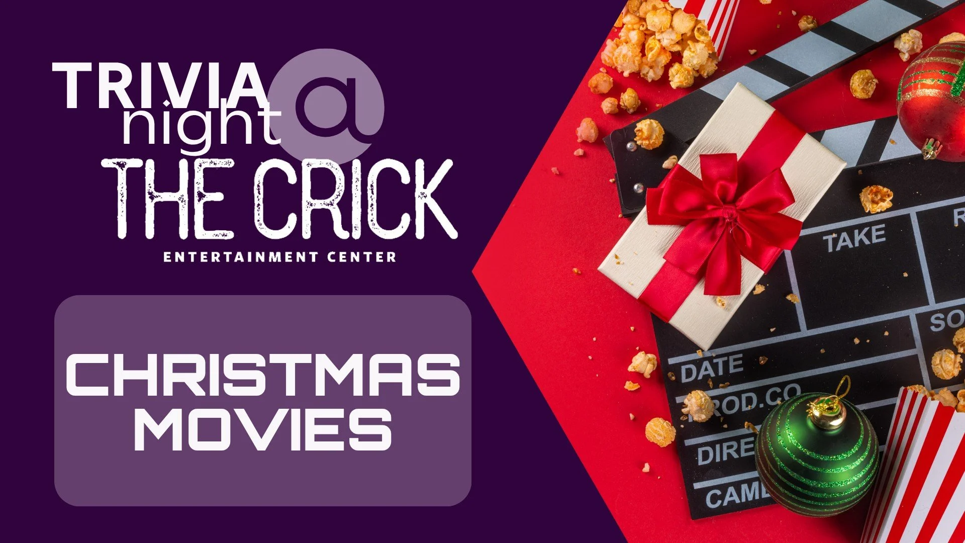 Christmas Movie Trivia @ The Crick