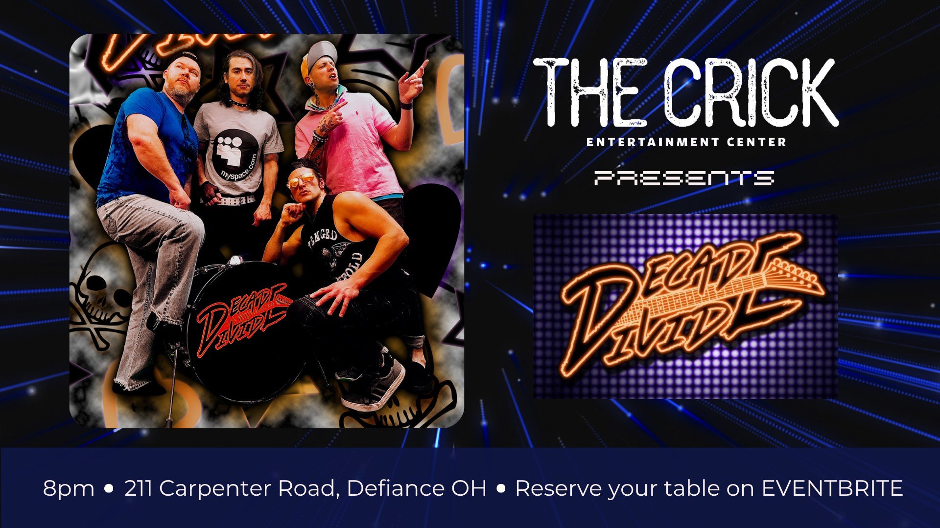 Live Music with Decade Divide