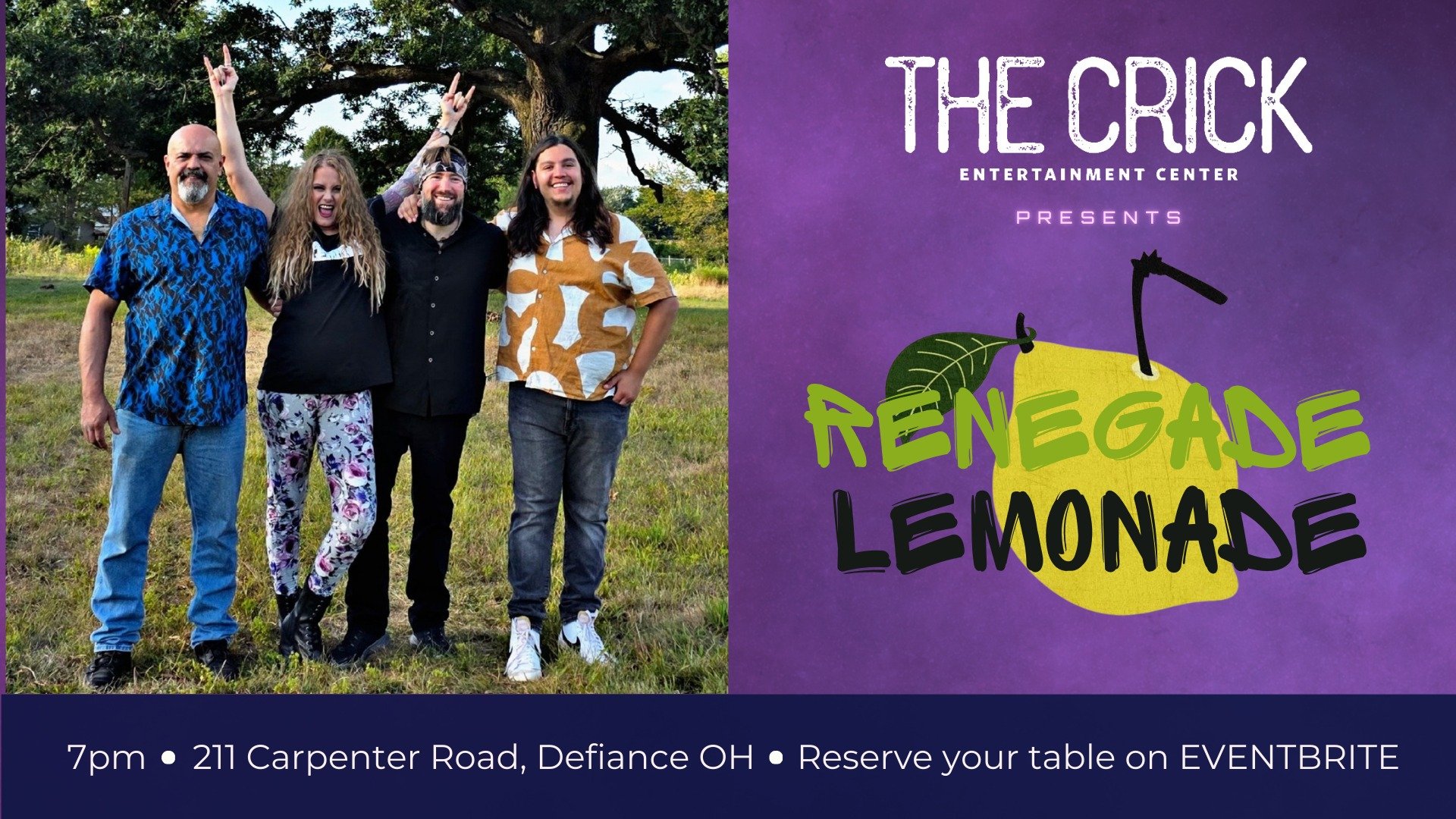 Live Music with Renegade Lemonade