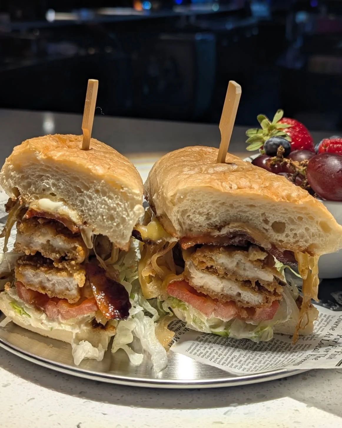 Our Candied Bacon Chicken Club and Roasted Red Pepper Hummus are stealing the spotlight this week ✨

#WeeklyFeatures #Defiance #SupportLocal