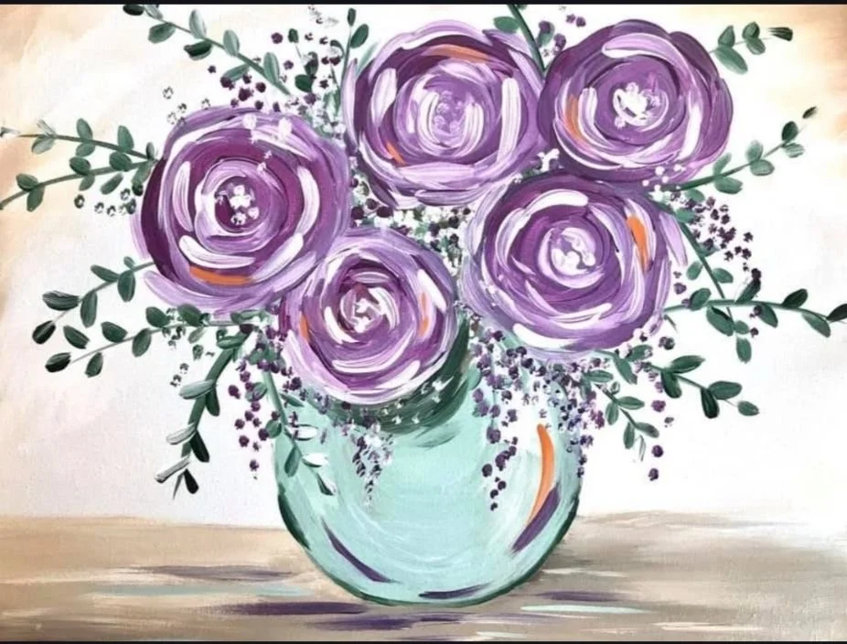 Flower Bouquet Painting