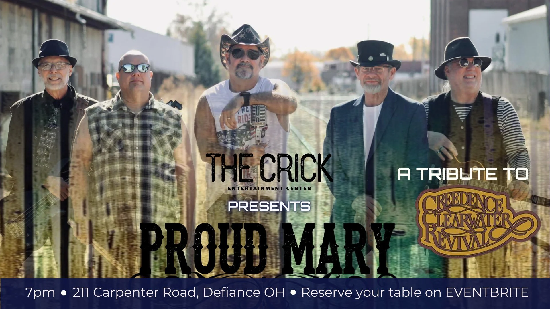 Creedence Clearwater Revival Tribute with Proud mary