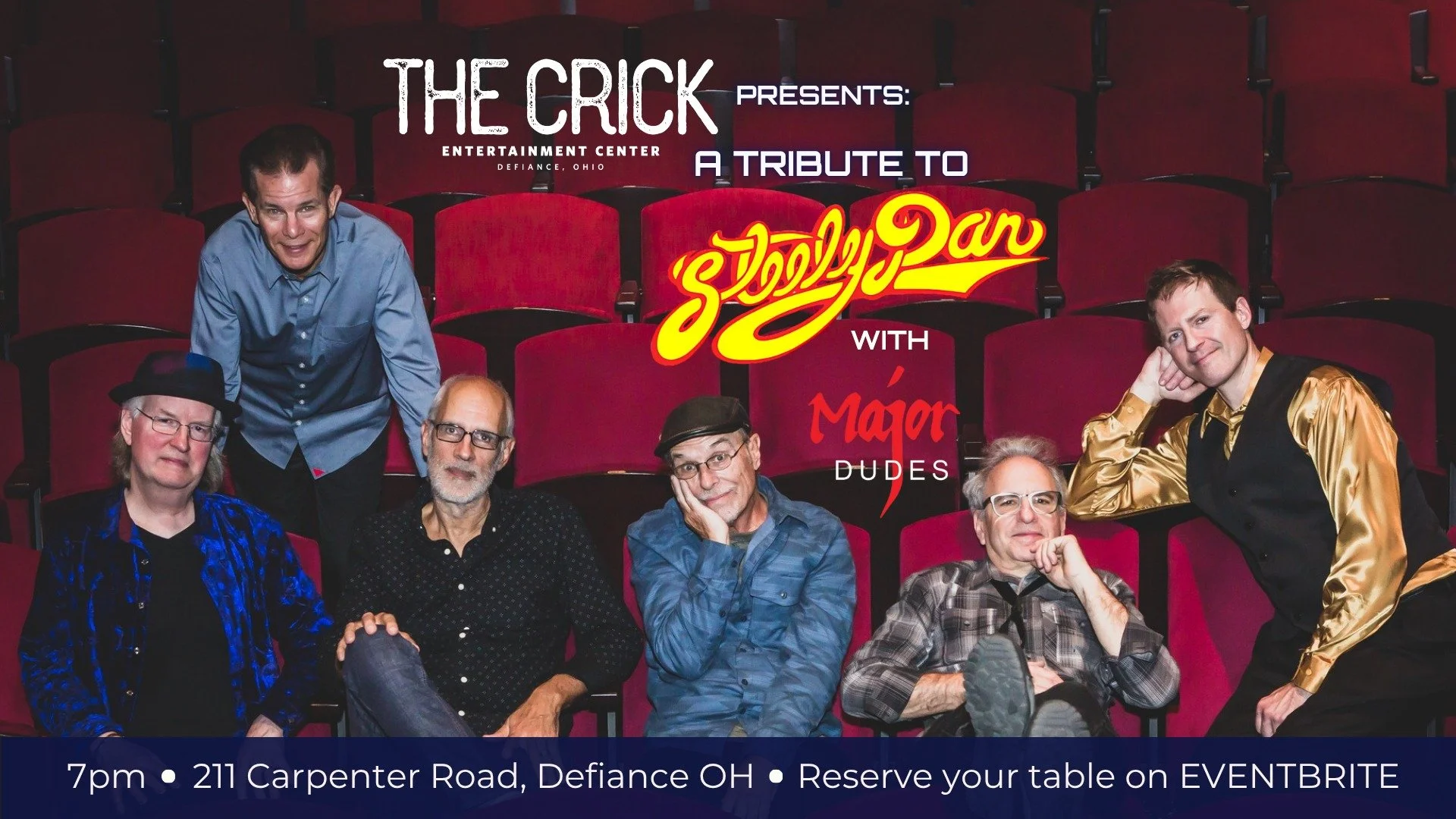 Live Music - Steely Dan Tribute with Major Dudes