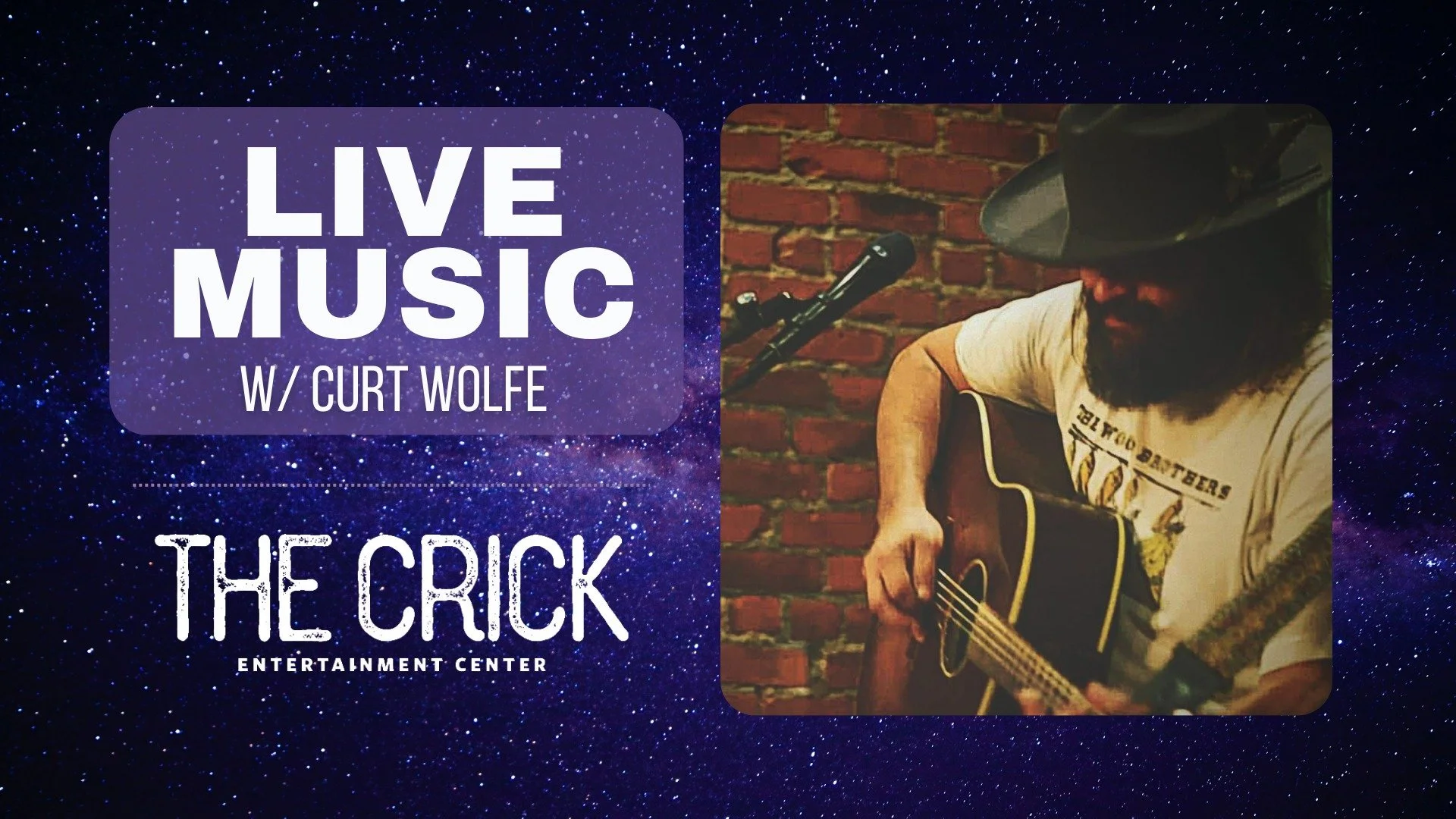 Live Music - Curt Wolfe