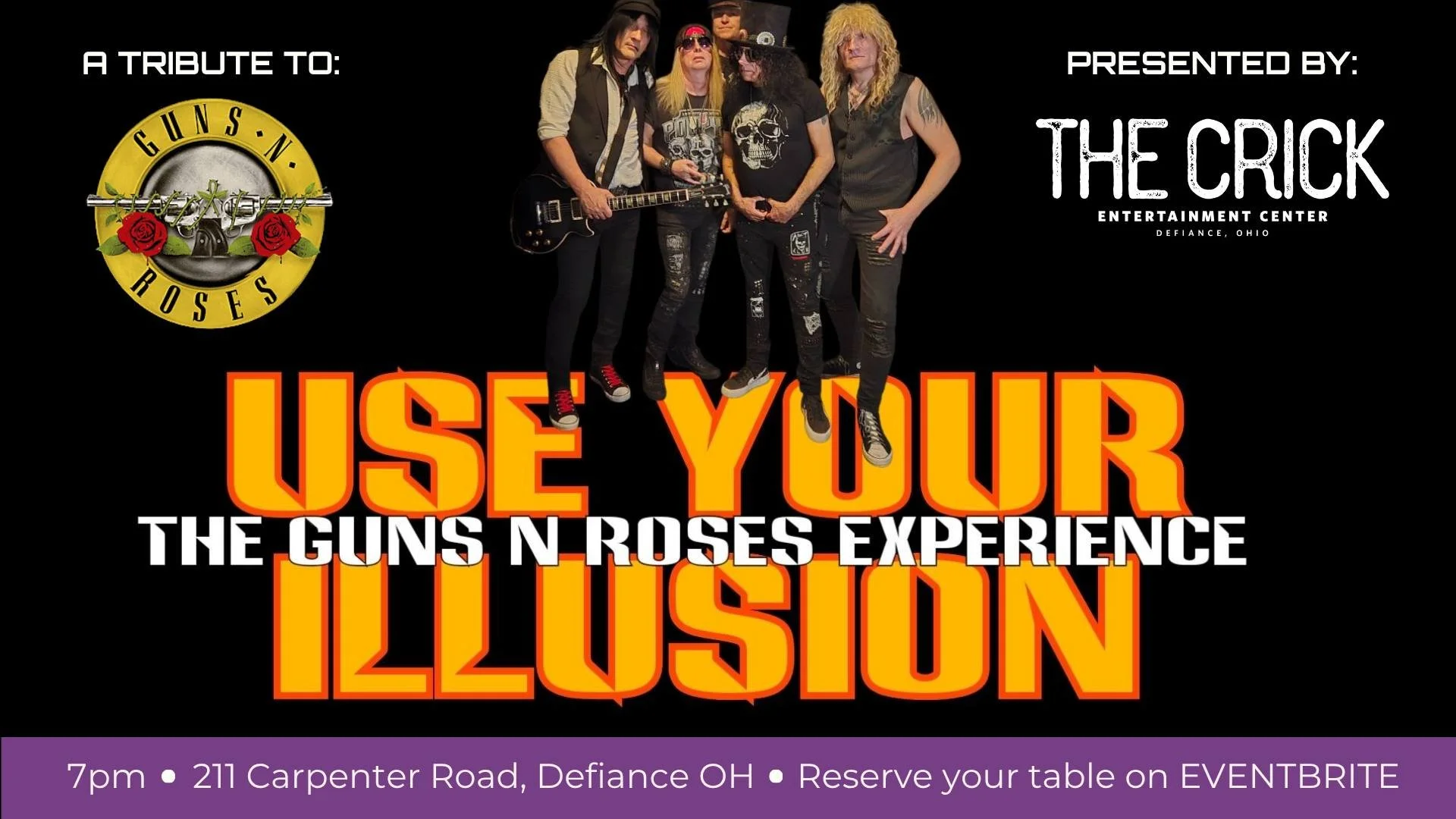 Guns N Roses Tribute with Use Your Illusion