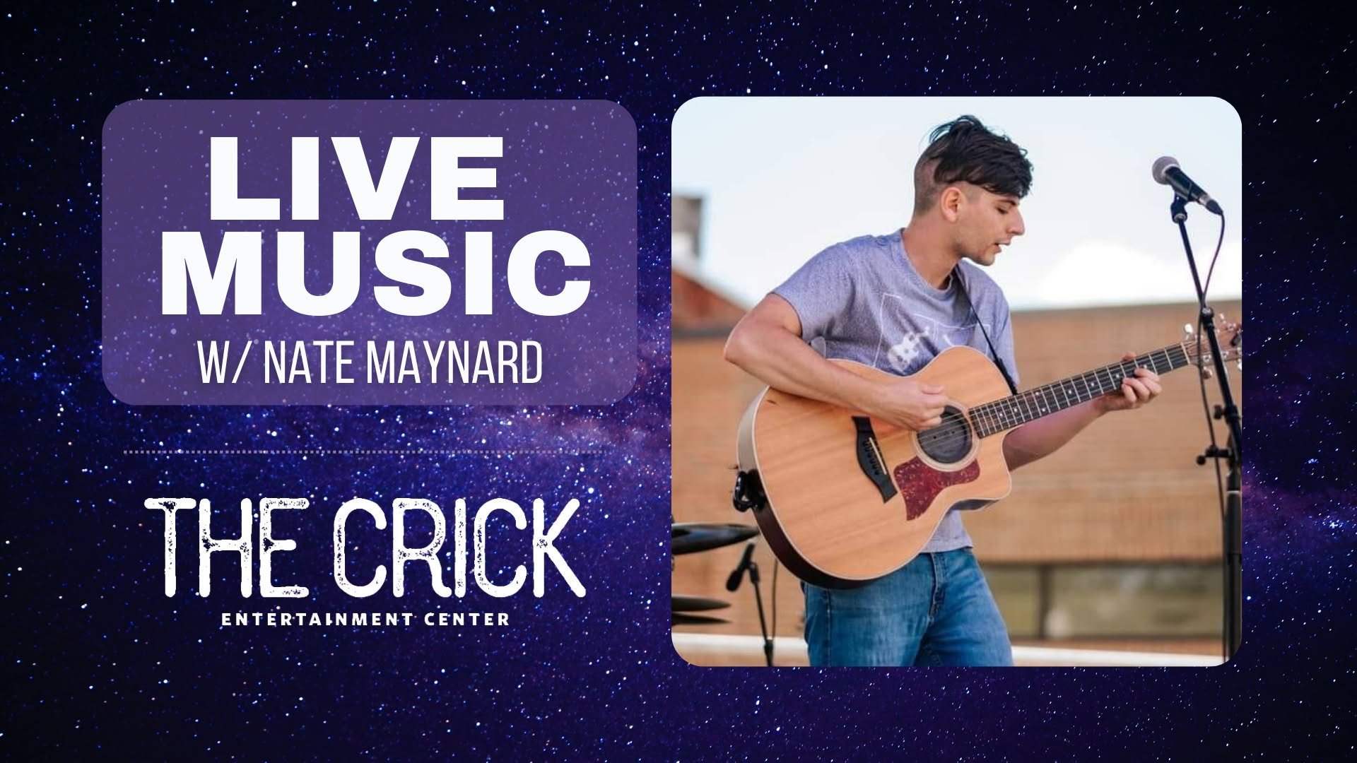 Live Music - Nate Maynard