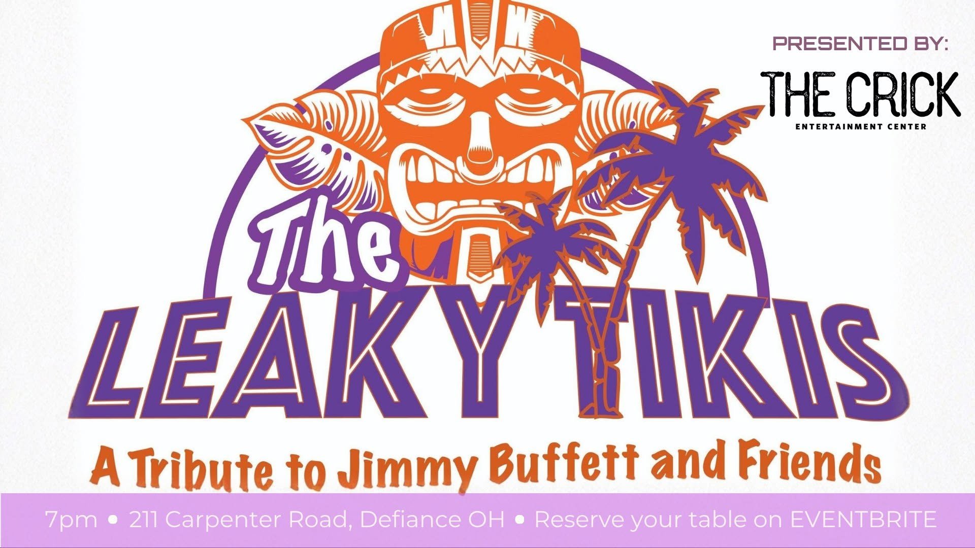 Jimmy Buffet Tribute w/ The Leaky Tikis