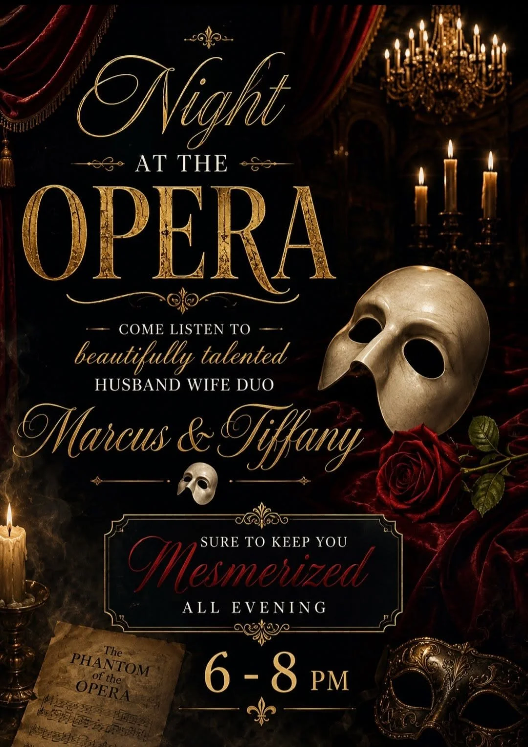 Opera w/ Marcus &amp; Tiffany