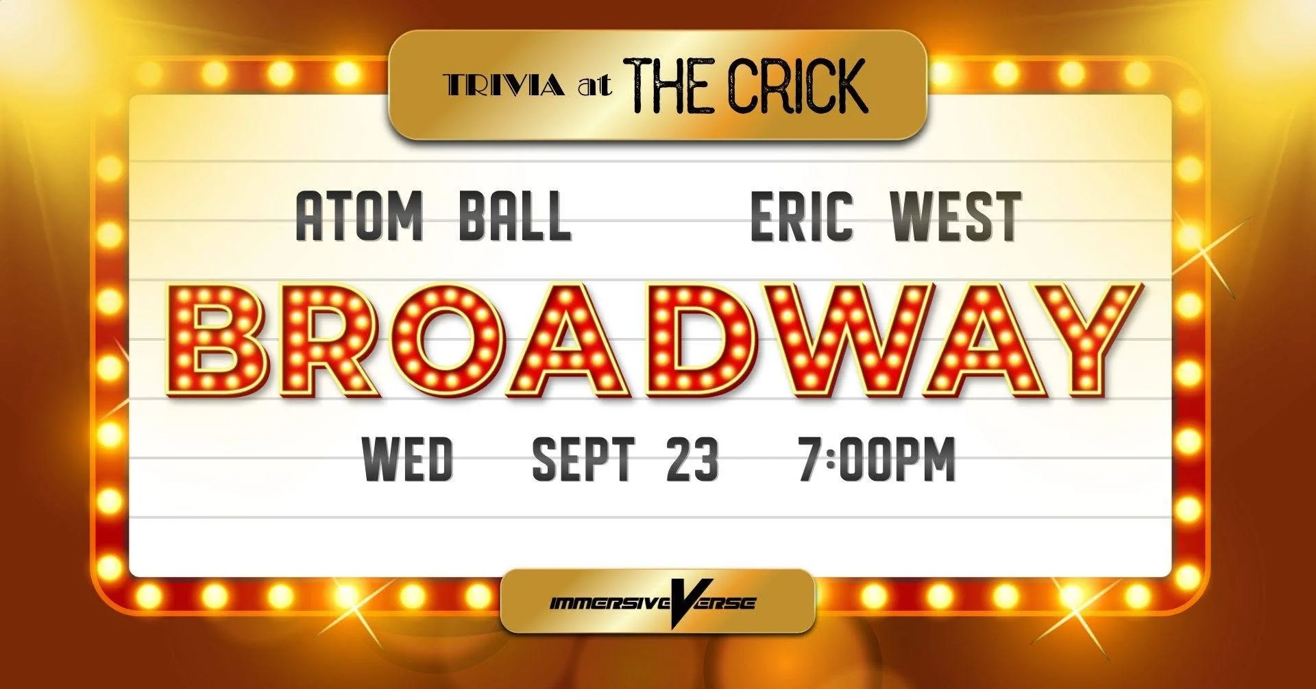 Trivia Night - Broadway Edition