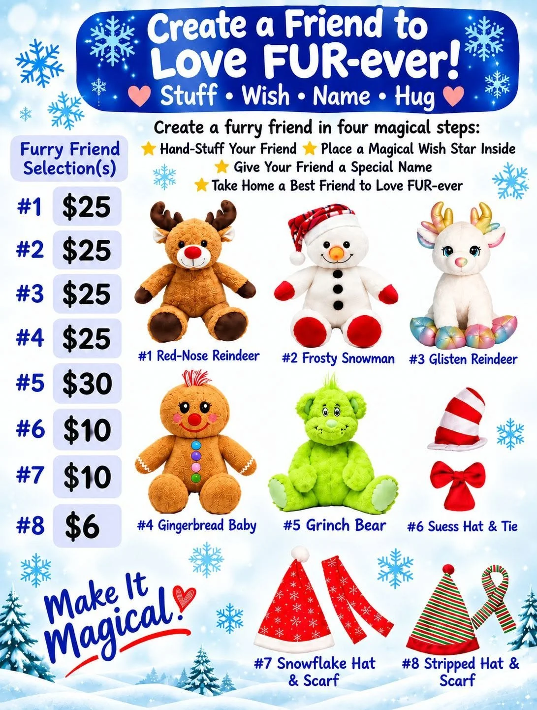 Kids Christmas Stuff a Pal at Harvest Moon