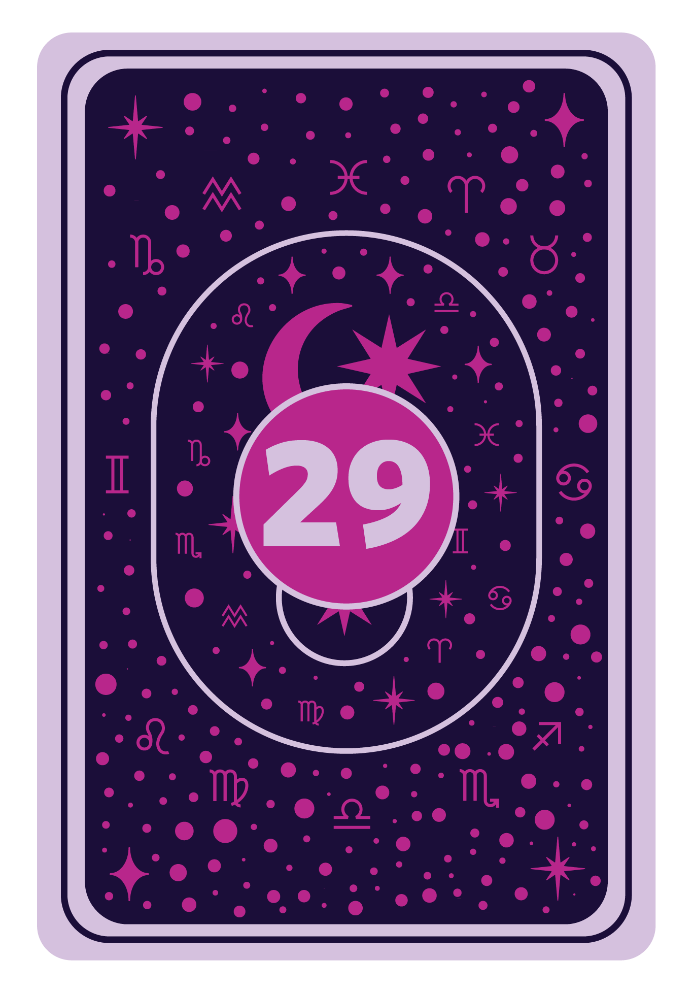 Reverse Side | Queen of Hearts Game Card- 29