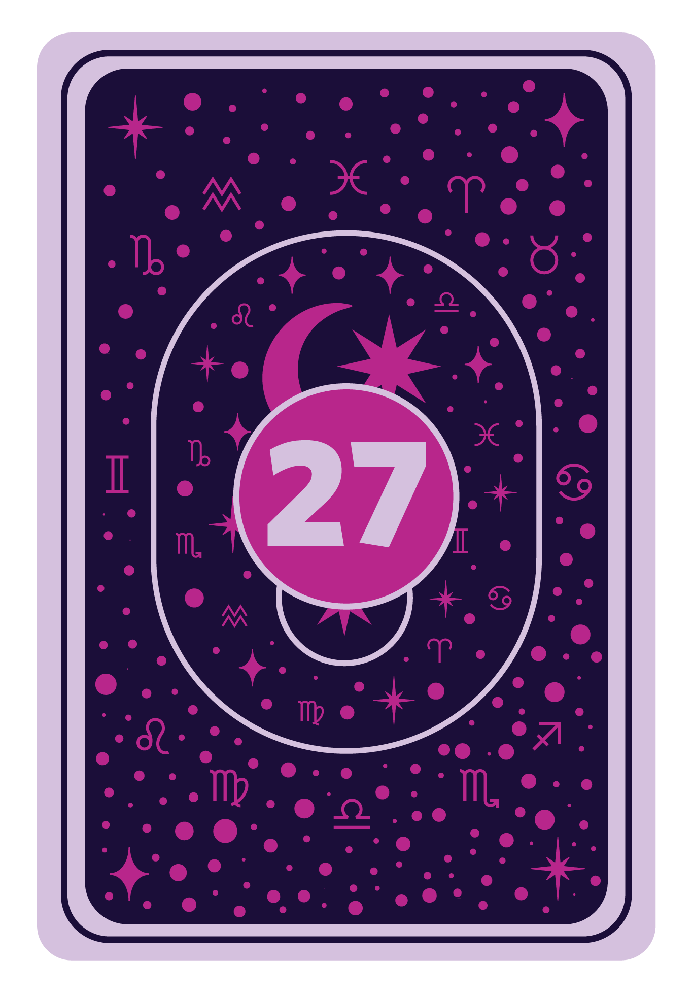 Reverse Side | Queen of Hearts Game Card- 27