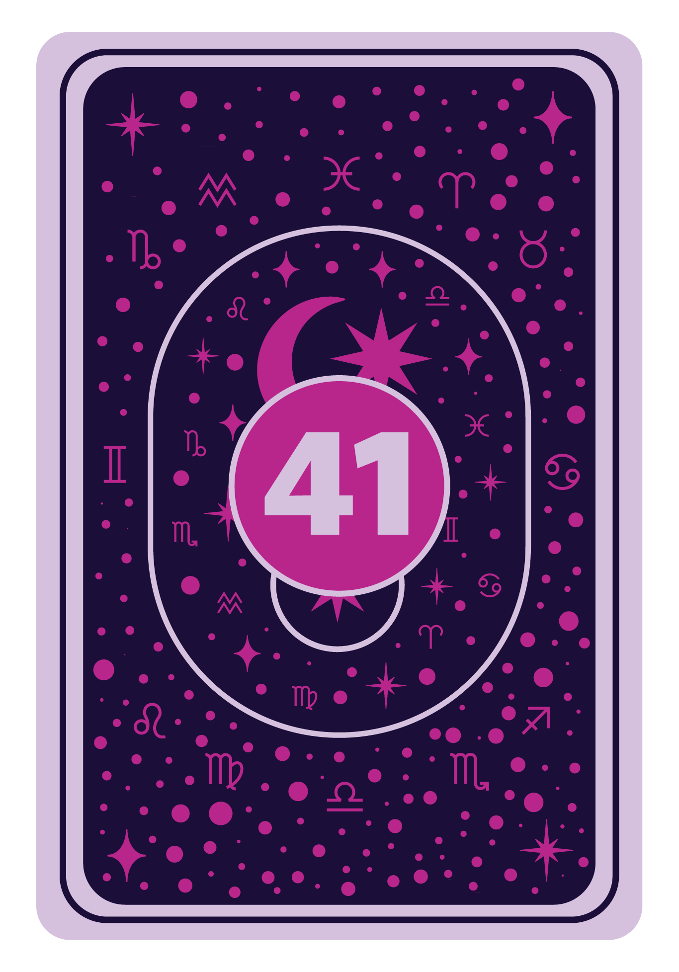 Reverse Side | Queen of Hearts Game Card- 41