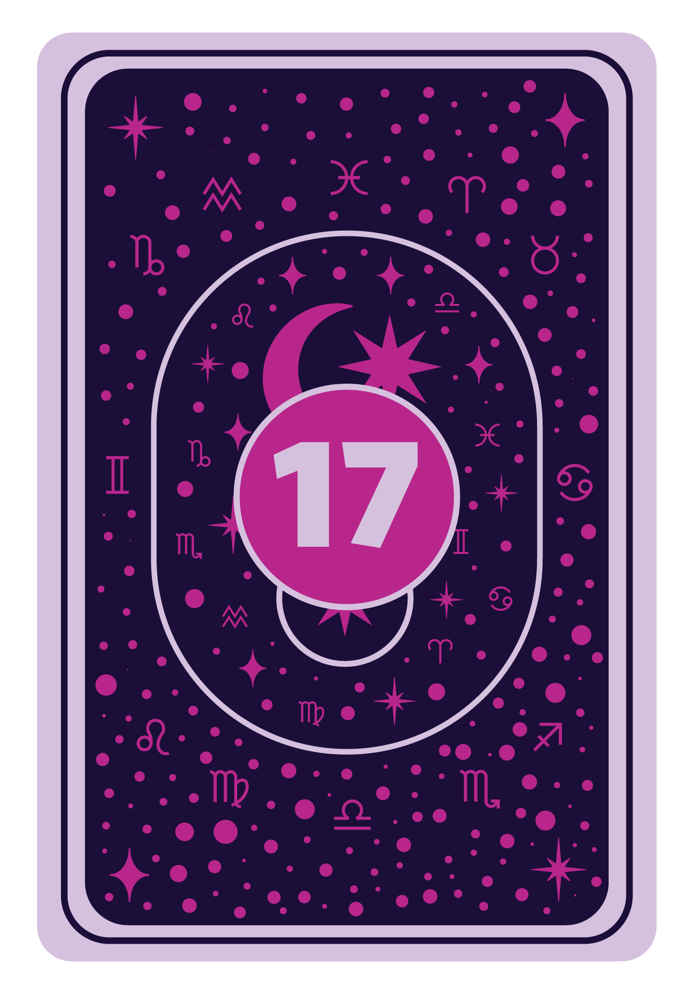 Reverse Side | Queen of Hearts Game Card- 17