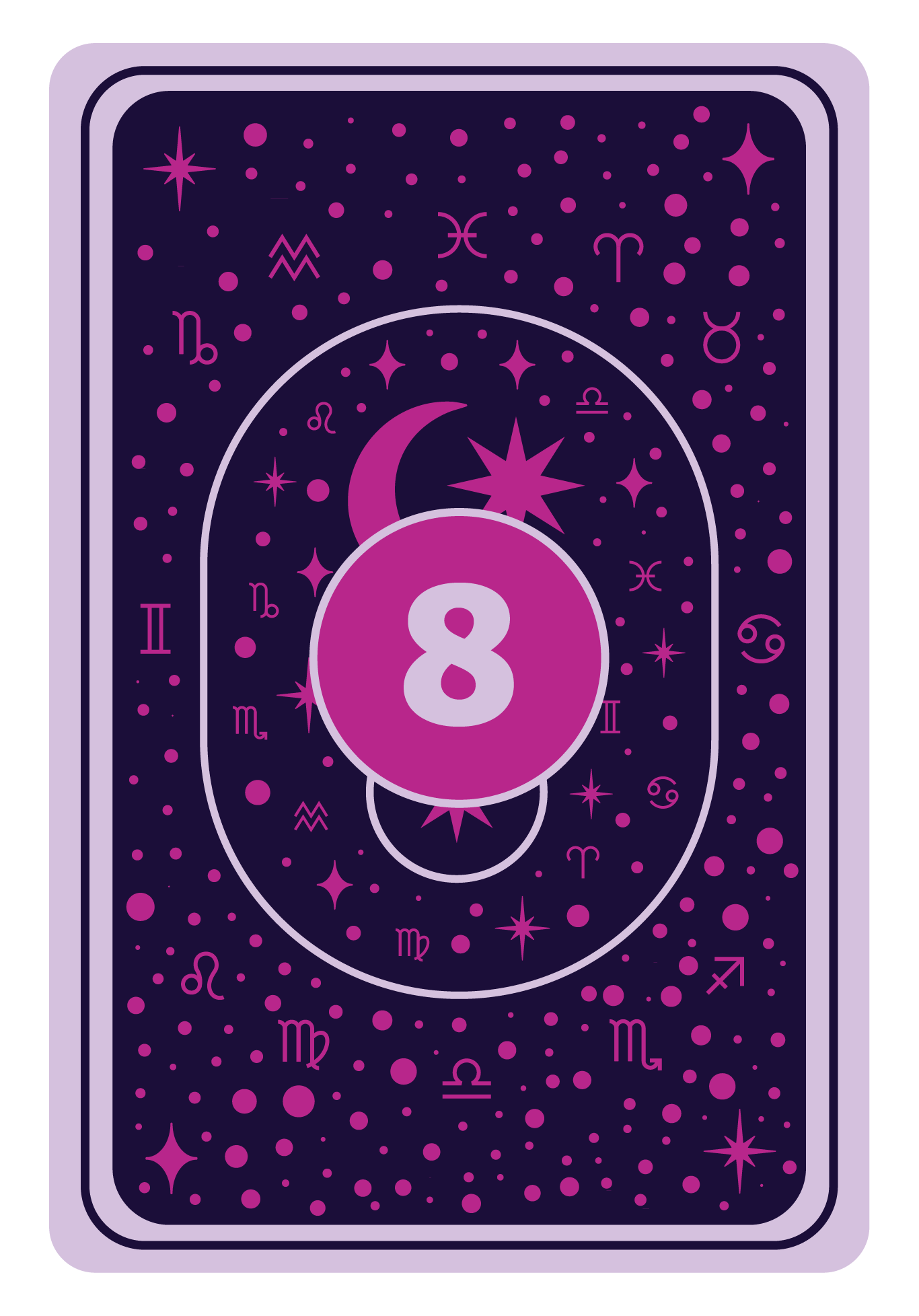 Reverse Side | Queen of Hearts Game Card- 8