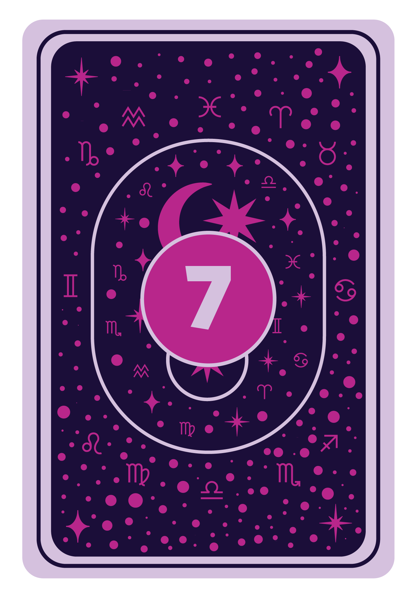 Reverse Side | Queen of Hearts Game Card- 7