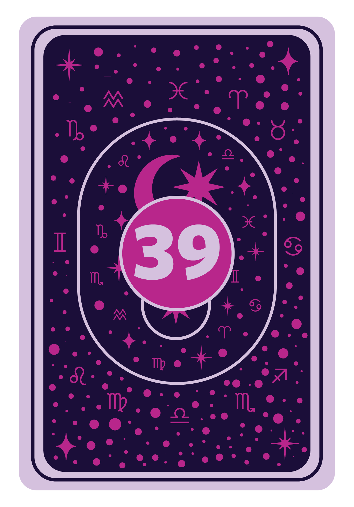 Reverse Side | Queen of Hearts Game Card- 39