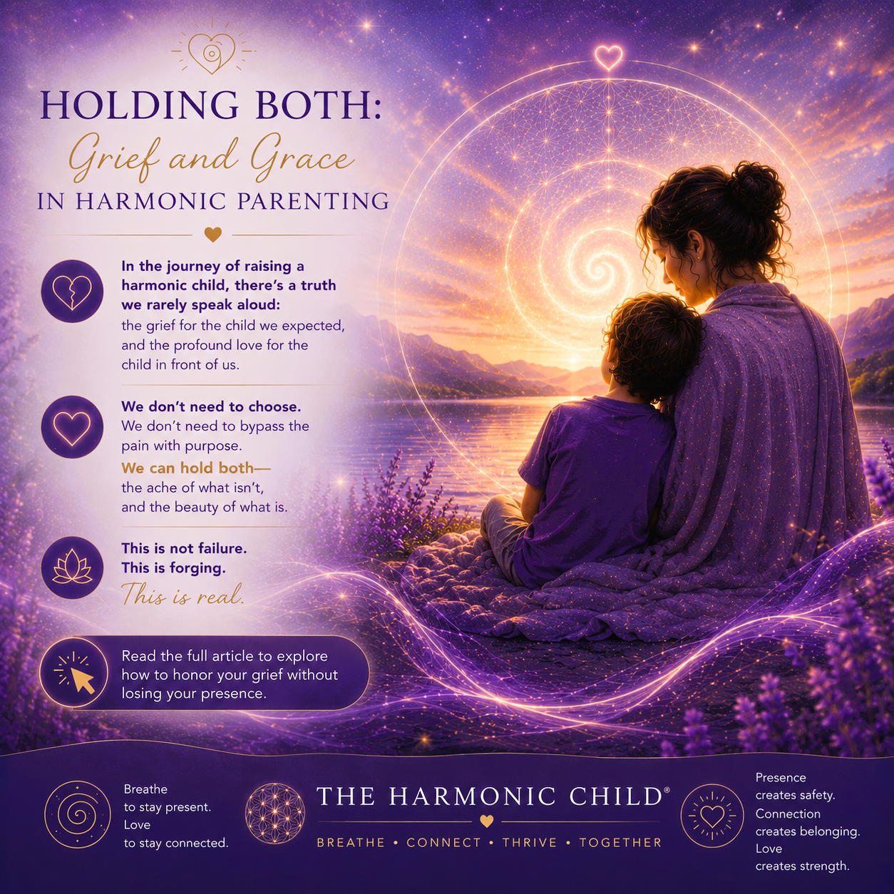 Grief and Grace in Harmonic Parenting ®