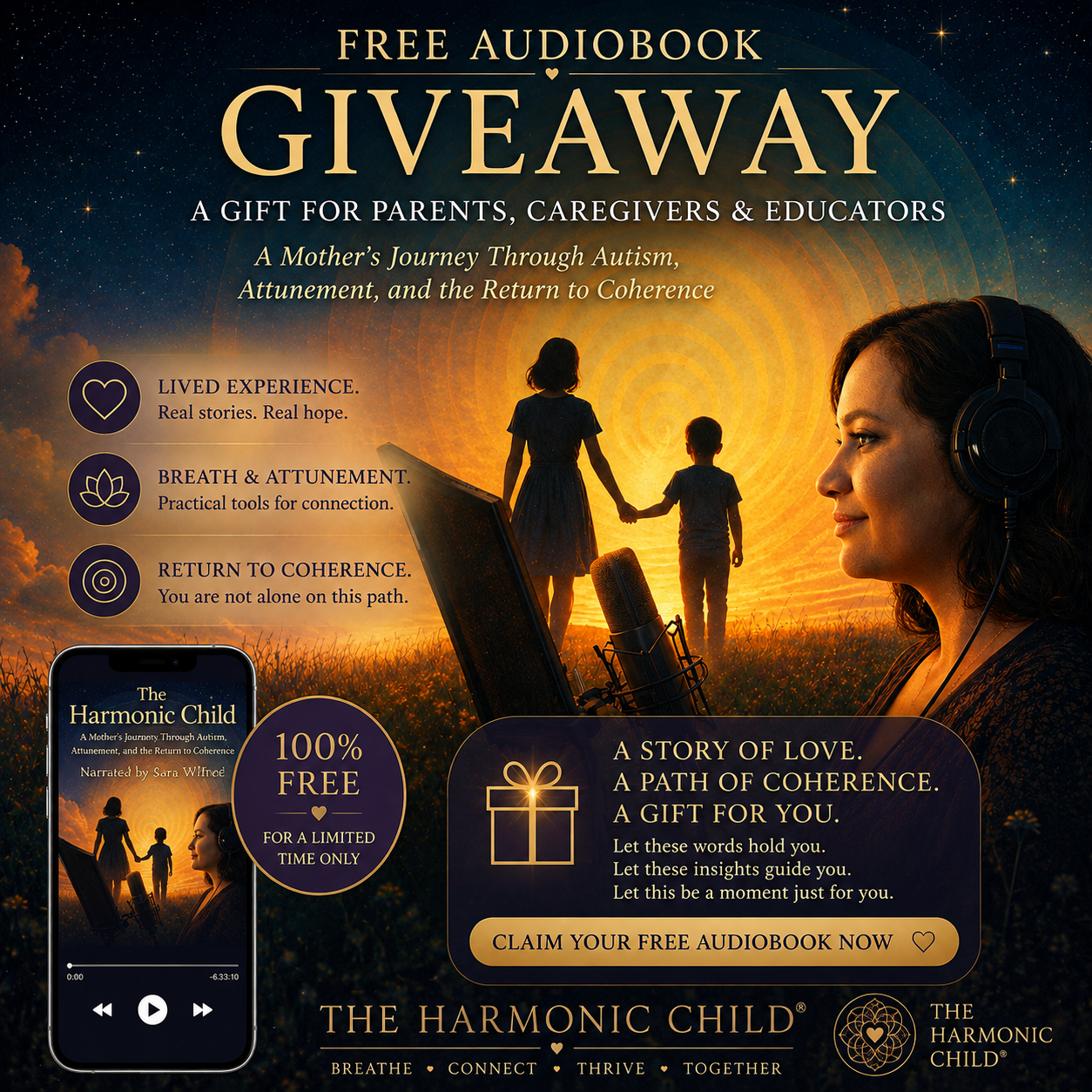 Free Audiobook Giveaway: The Harmonic Child 