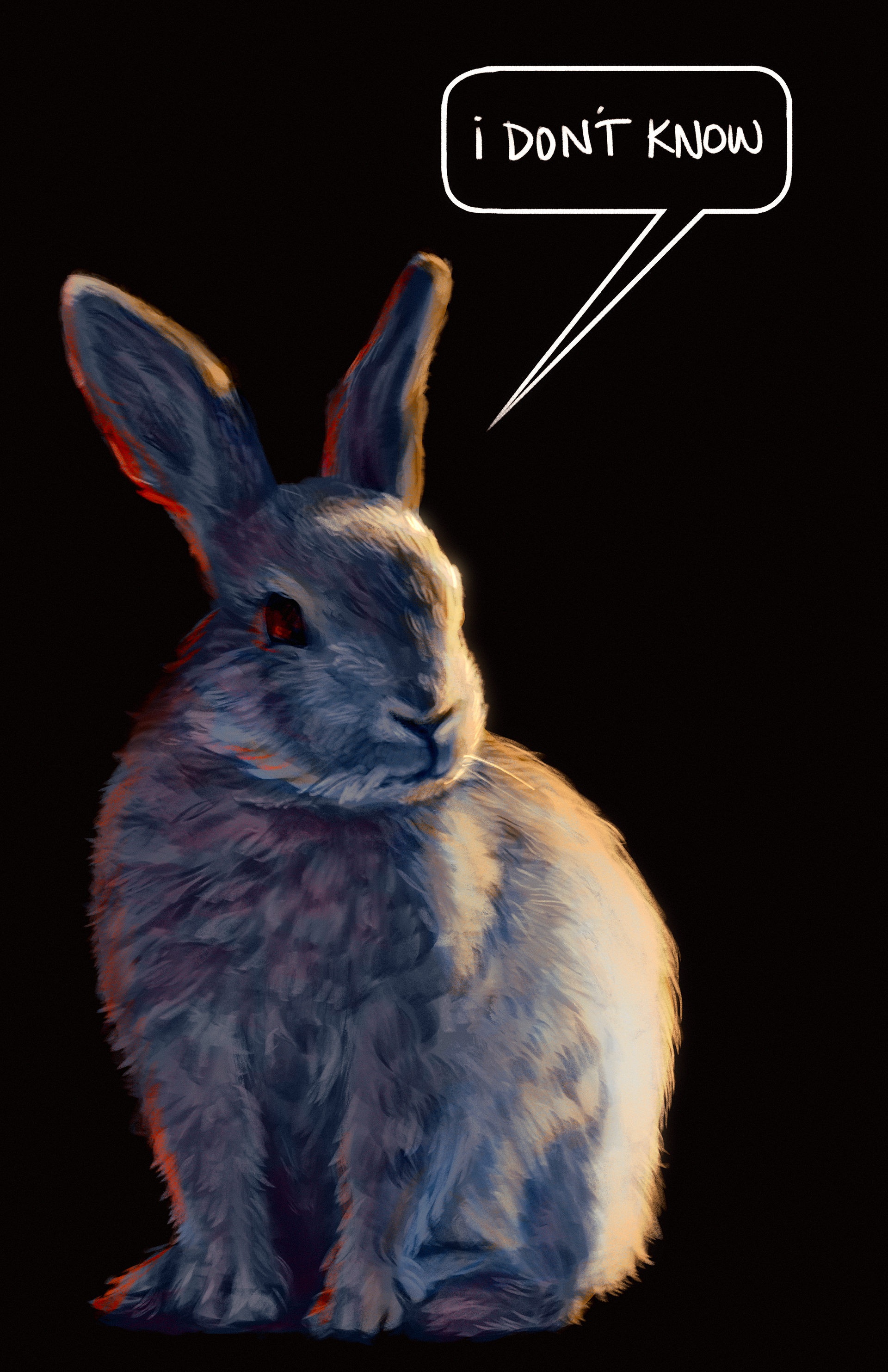 "Existentialism (cont.)", Procreate, 2024