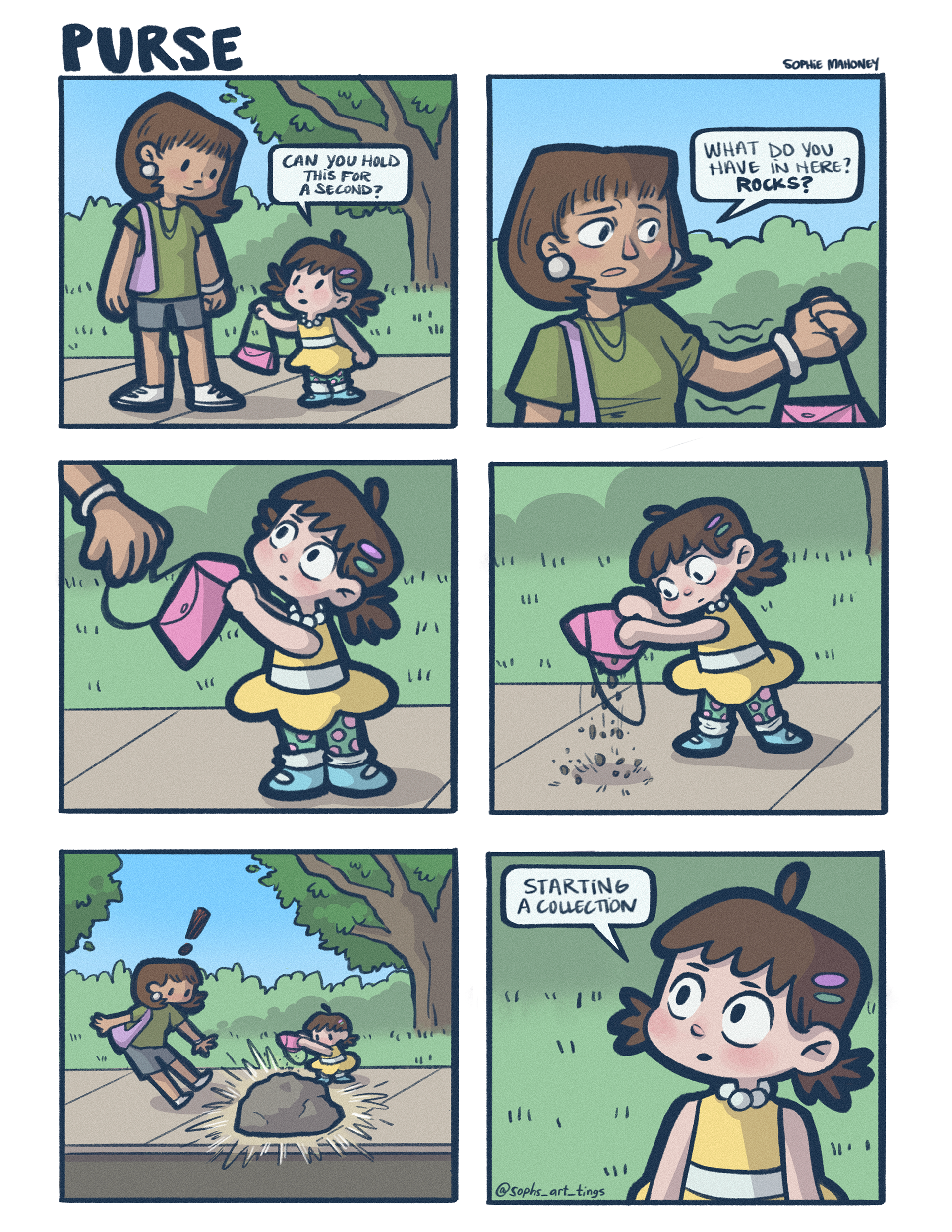 "Purse", Procreate, 2024