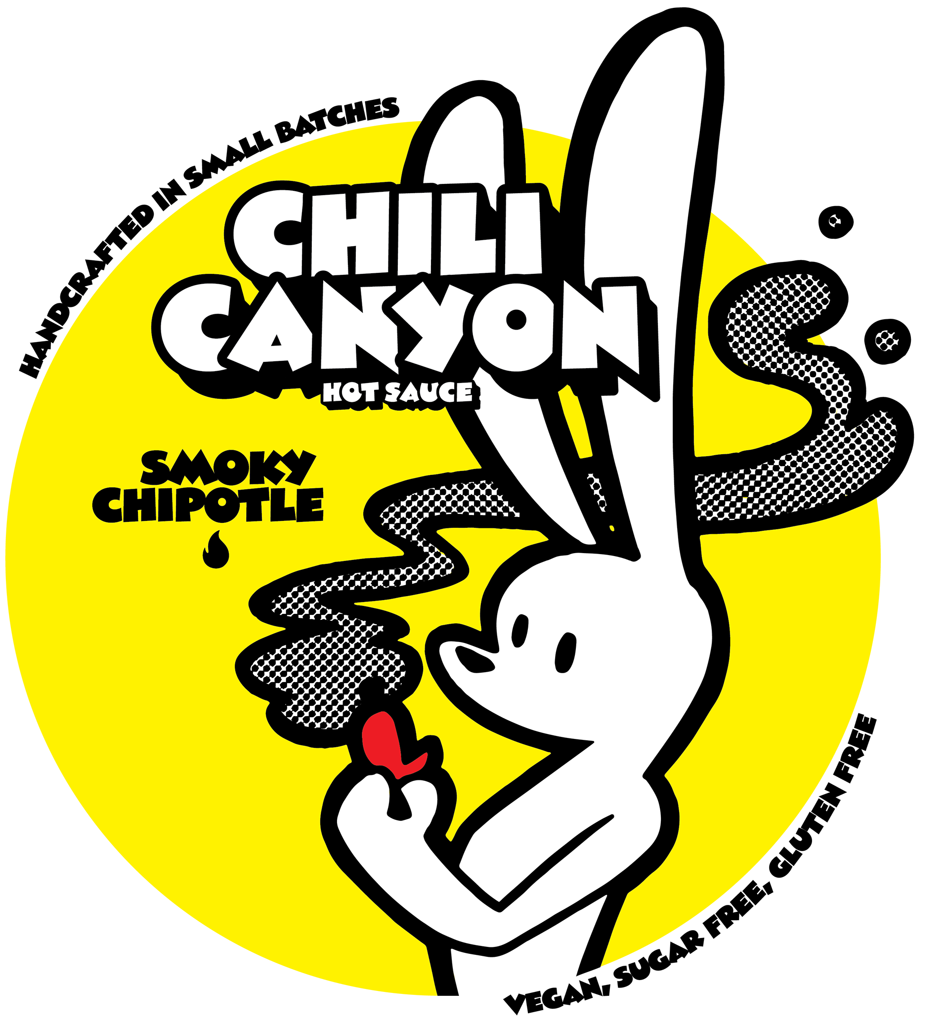 Mild hot sauce label design, Procreate, Illustrator, 2024