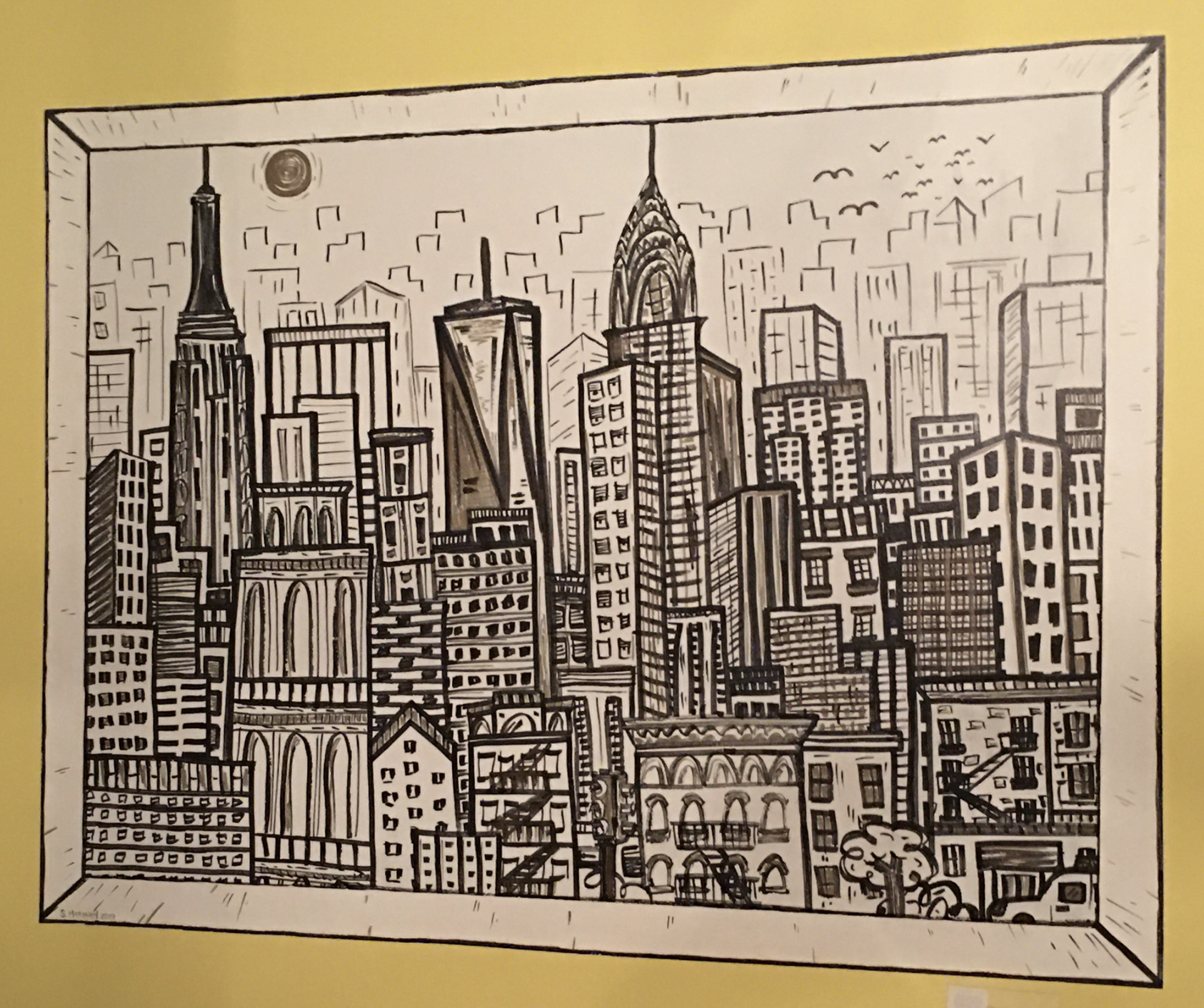 City bedroom, 2019