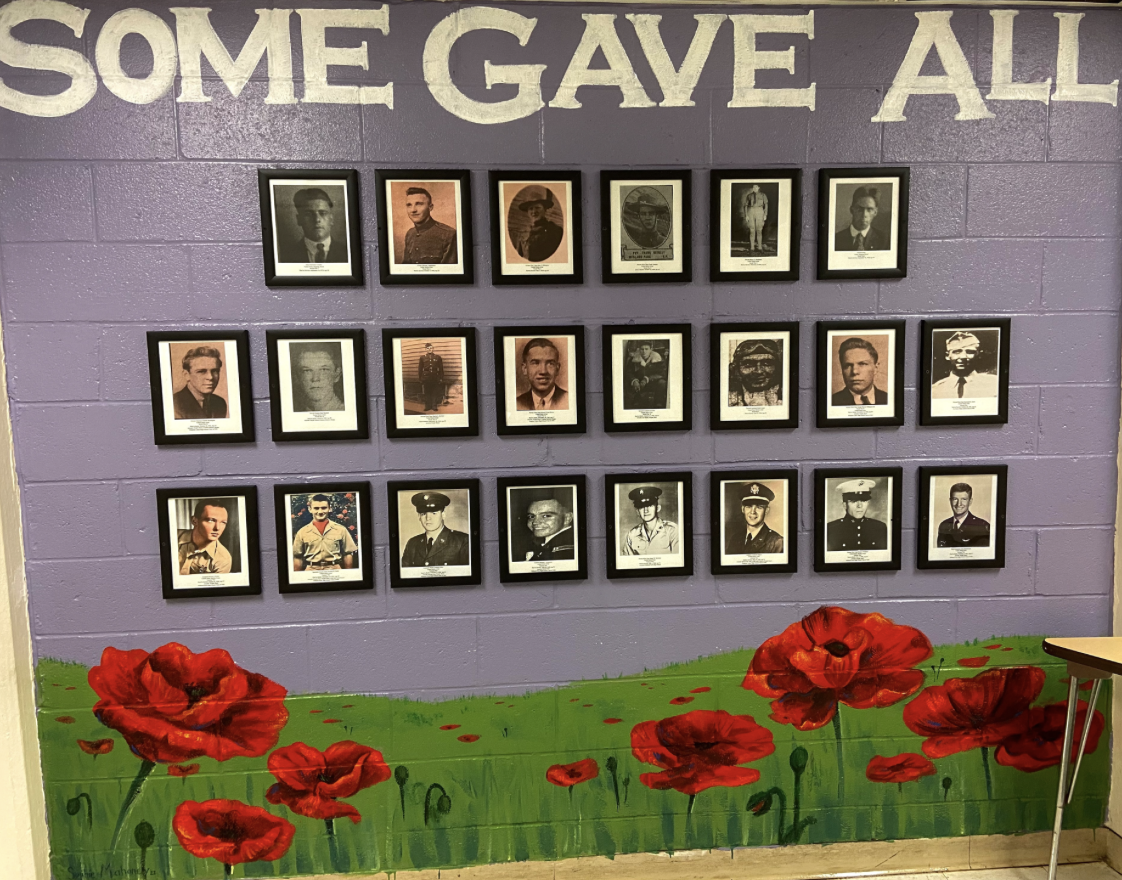 Midland Park veterans, Highland Elementary School, 2022