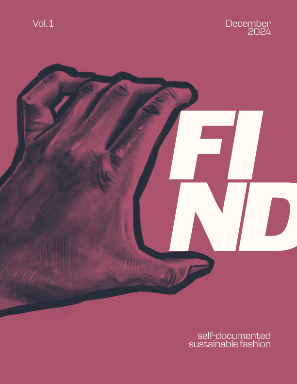 "Find" magazine, InDesign, 2024