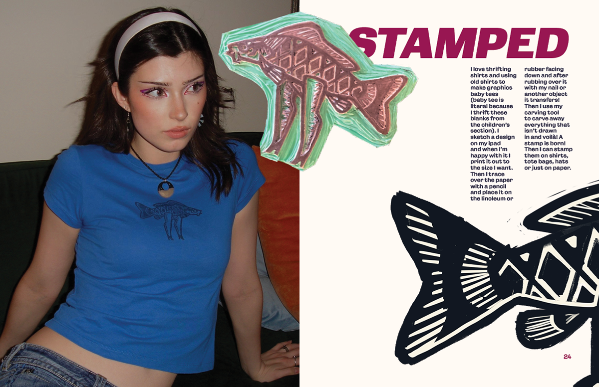 "Find" magazine, InDesign, 2024