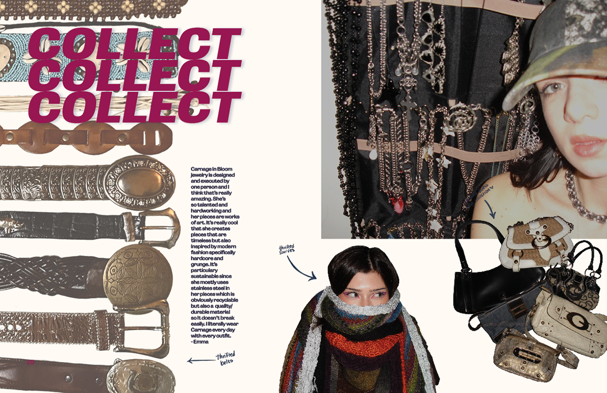 "Find" magazine, InDesign, 2024
