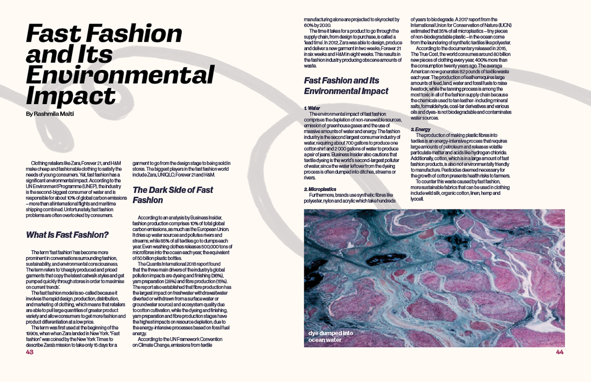 "Find" magazine, InDesign, 2024